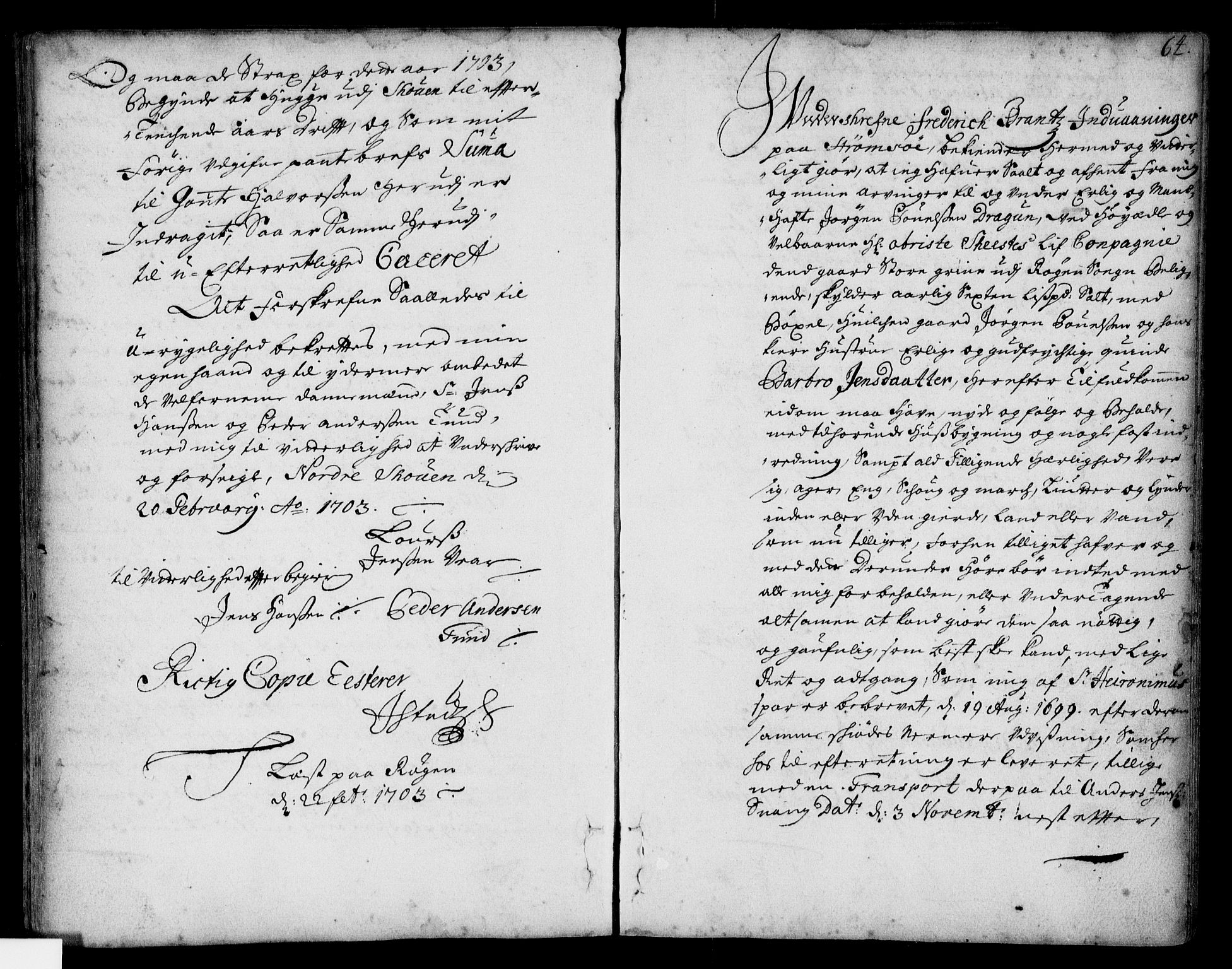Lier, Røyken og Hurum sorenskriveri, SAKO/A-89/G/Ga/Gaa/L0001: Pantebok nr. I, 1701-1725, s. 64