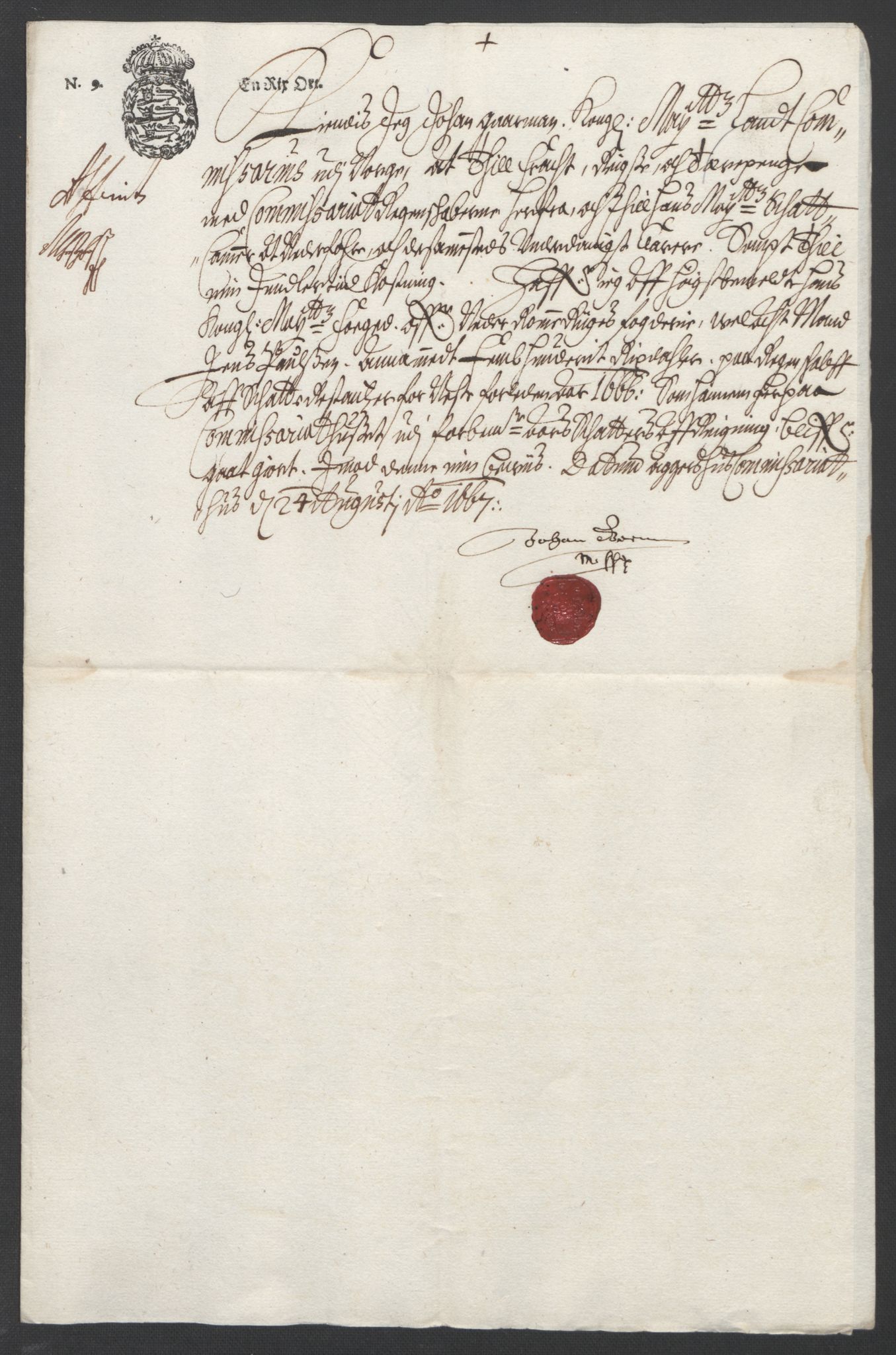 Rentekammeret inntil 1814, Reviderte regnskaper, Stiftamtstueregnskaper, Landkommissariatet på Akershus og Akershus stiftamt, AV/RA-EA-5869/R/Rb/L0041: Akershus stiftamt, 1666