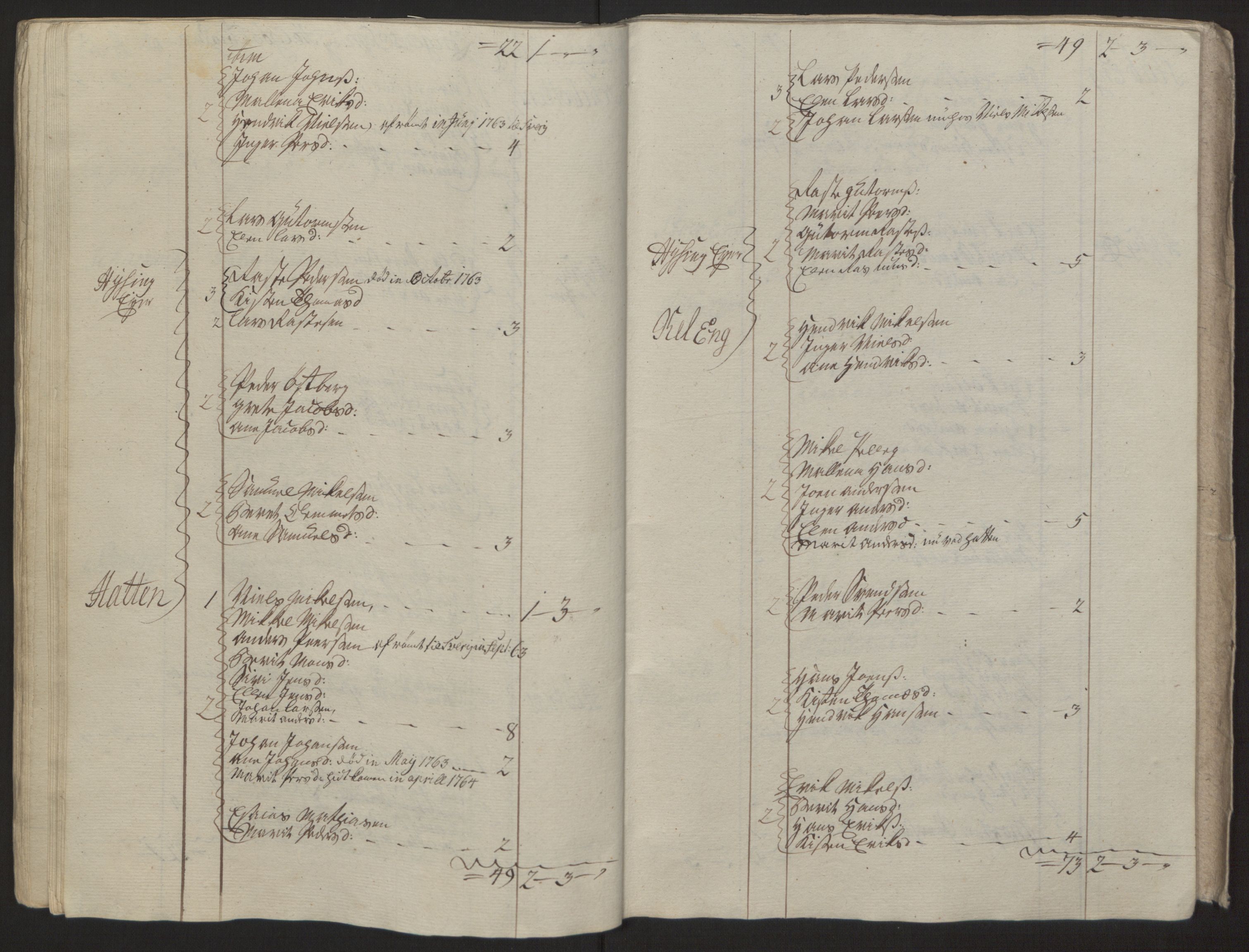 Rentekammeret inntil 1814, Reviderte regnskaper, Fogderegnskap, RA/EA-4092/R68/L4845: Ekstraskatten Senja og Troms, 1762-1765, s. 407