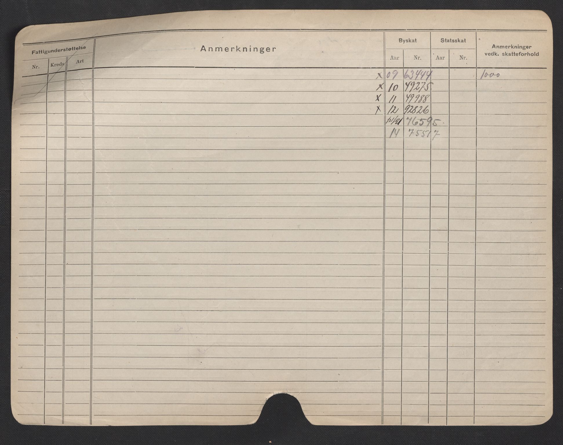 Oslo folkeregister, Registerkort, SAO/A-11715/F/Fa/Fac/L0007: Menn, 1906-1914, s. 29b