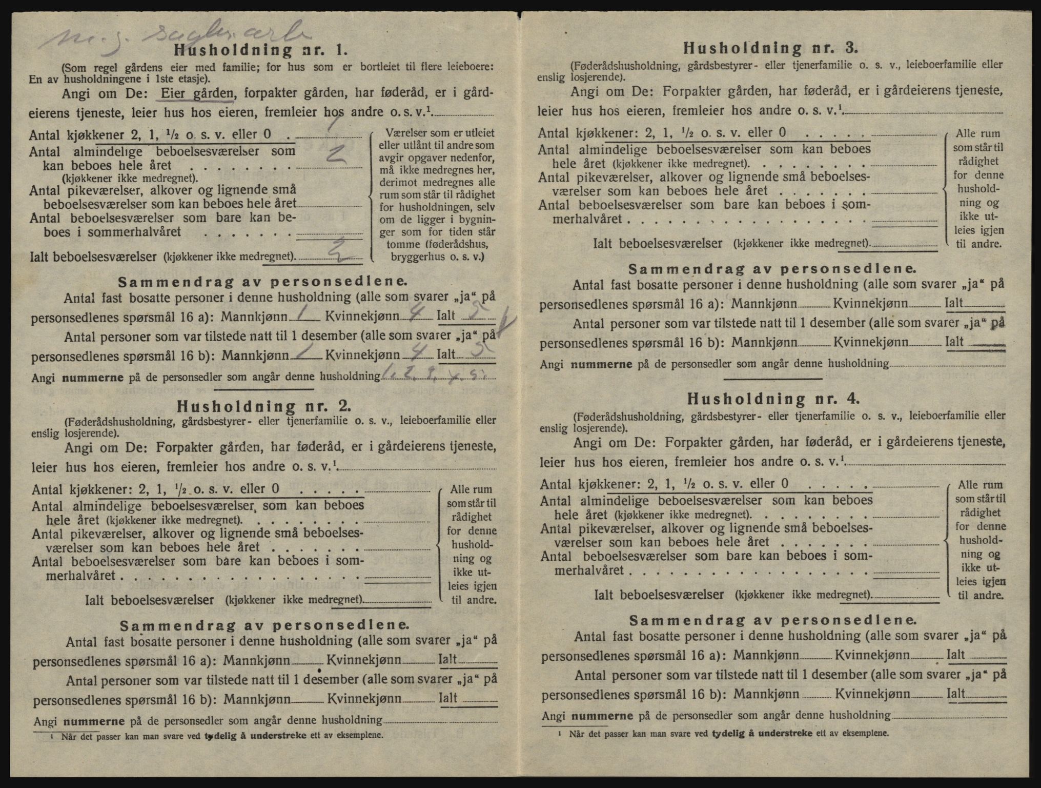 SAO, Folketelling 1920 for 0132 Glemmen herred, 1920, s. 2016