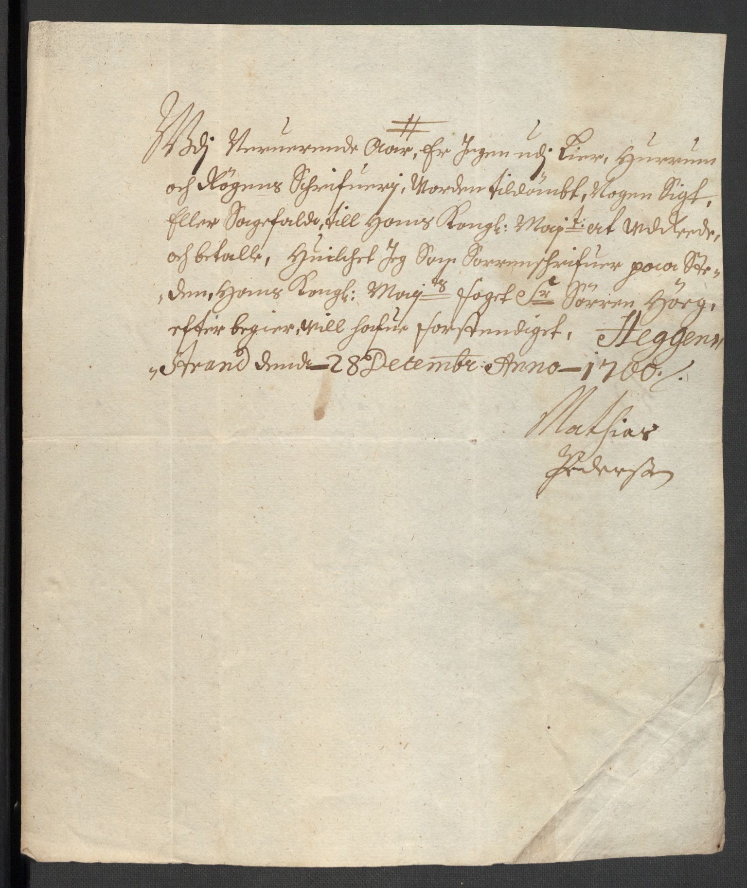 Rentekammeret inntil 1814, Reviderte regnskaper, Fogderegnskap, AV/RA-EA-4092/R30/L1697: Fogderegnskap Hurum, Røyken, Eiker og Lier, 1700-1701, s. 43