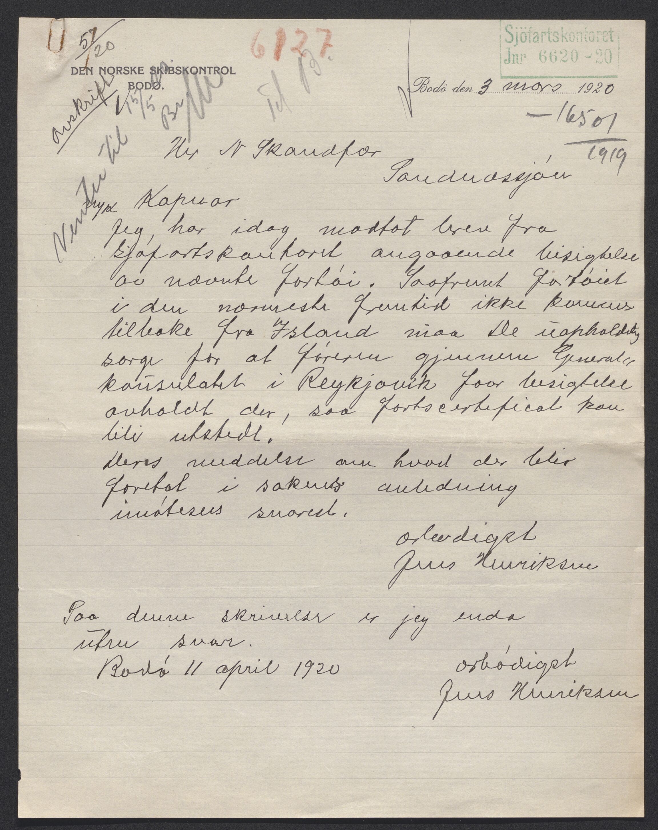 Sjøfartsdirektoratet med forløpere, skipsmapper slettede skip, AV/RA-S-4998/F/Fa/L0588: --, 1866-1928, s. 21