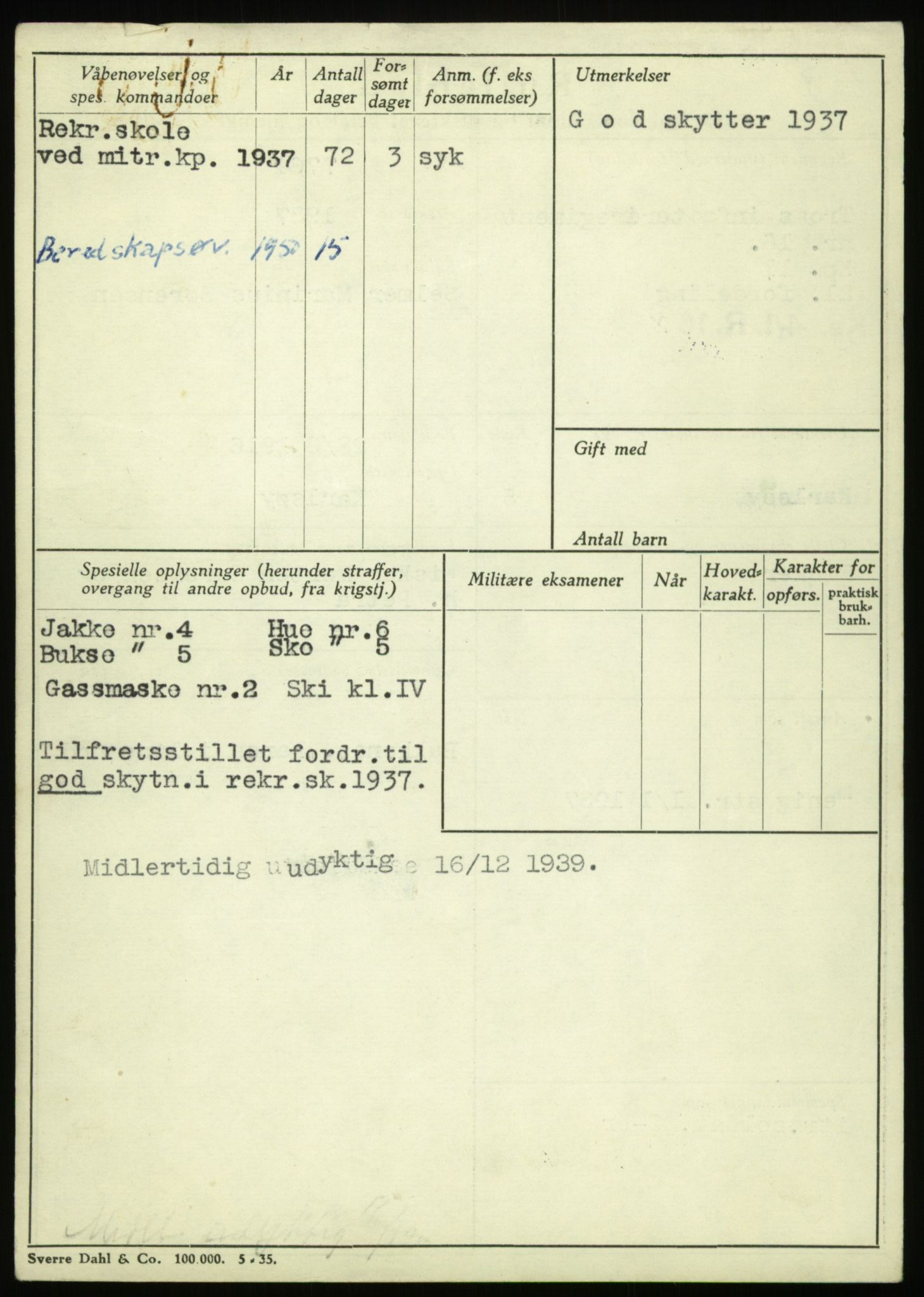 Forsvaret, Troms infanteriregiment nr. 16, AV/RA-RAFA-3146/P/Pa/L0021: Rulleblad for regimentets menige mannskaper, årsklasse 1937, 1937, s. 1156