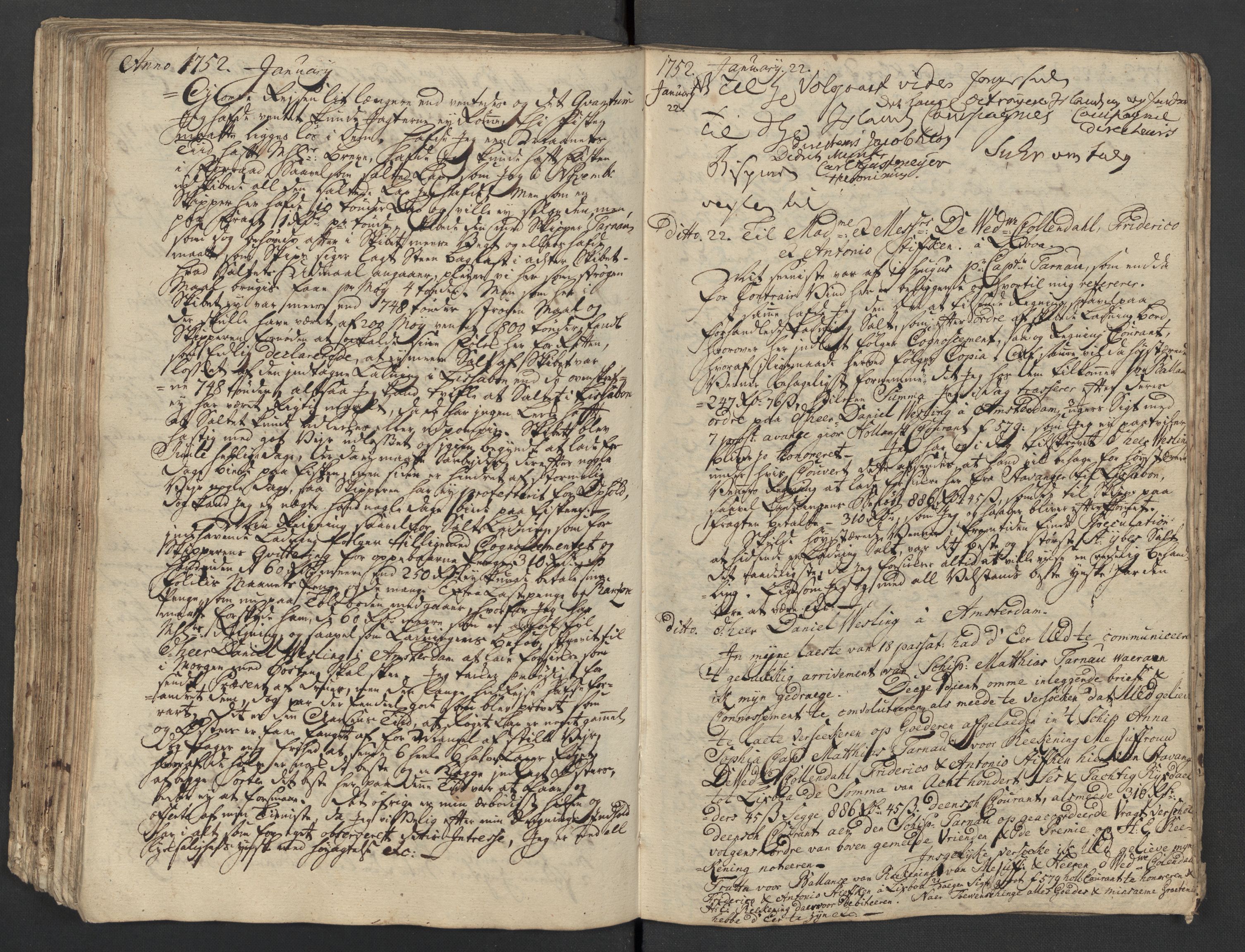 Pa 0119 - Smith, Lauritz Andersen og Lauritz Lauritzen, SAST/A-100231/O/L0001: Kopibøker m.m., 1746-1755, s. 138