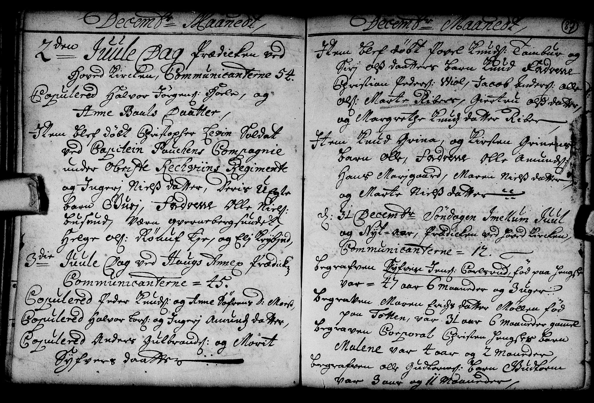 Norderhov kirkebøker, AV/SAKO-A-237/G/Ga/L0001: Klokkerbok nr. I 1, 1717-1725, s. 87