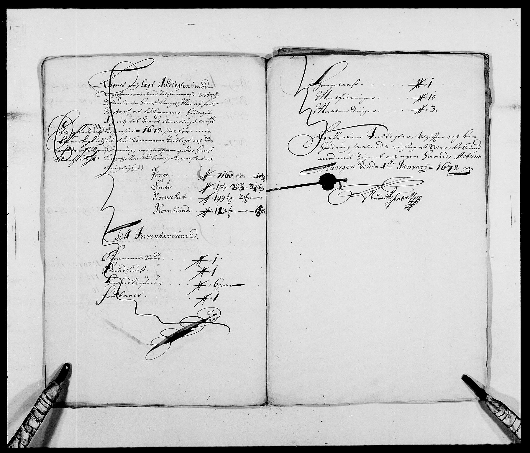 Rentekammeret inntil 1814, Reviderte regnskaper, Fogderegnskap, AV/RA-EA-4092/R40/L2435: Fogderegnskap Råbyggelag, 1677-1678, s. 10