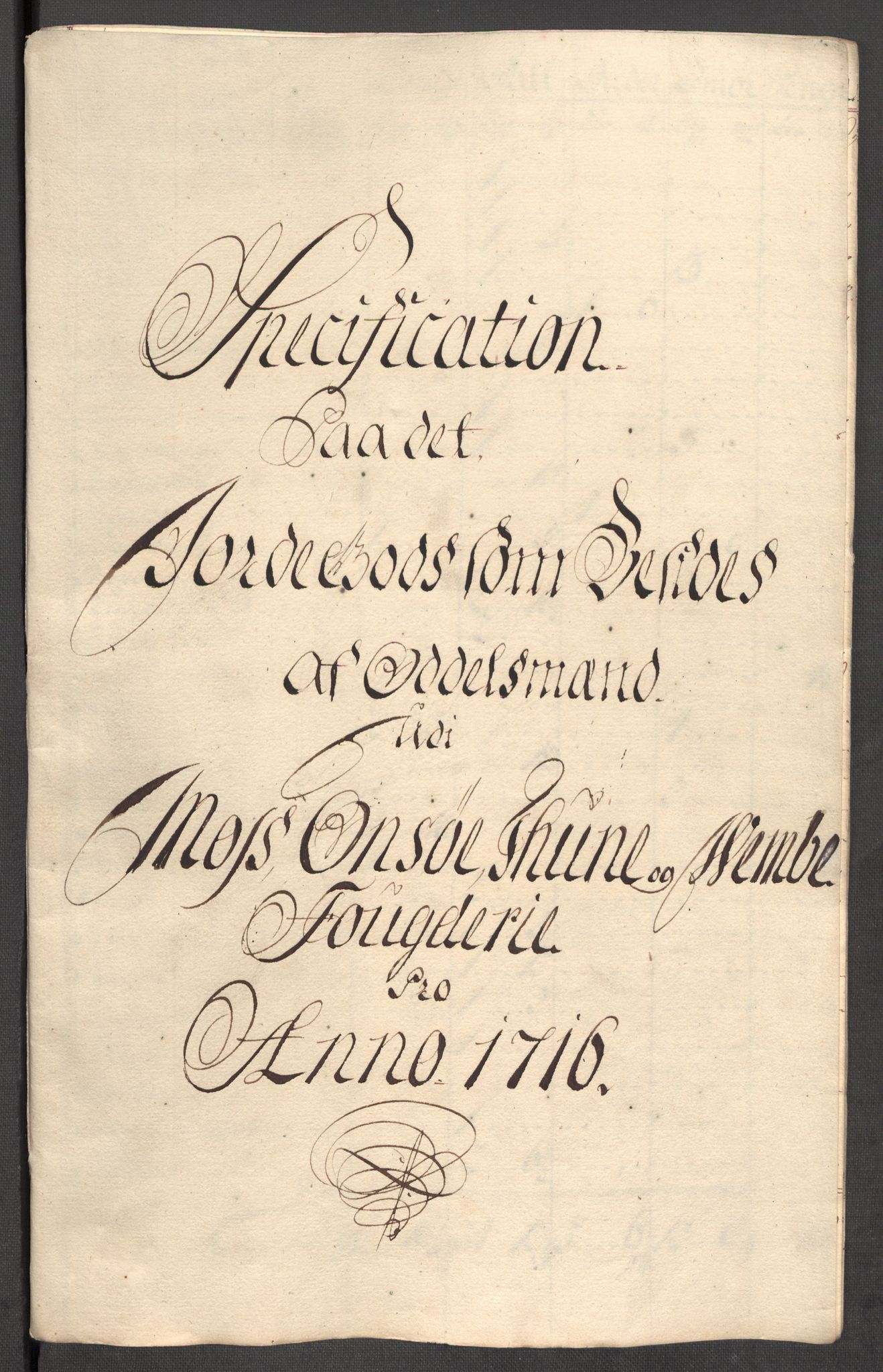 Rentekammeret inntil 1814, Reviderte regnskaper, Fogderegnskap, AV/RA-EA-4092/R04/L0140: Fogderegnskap Moss, Onsøy, Tune, Veme og Åbygge, 1715-1716, s. 405