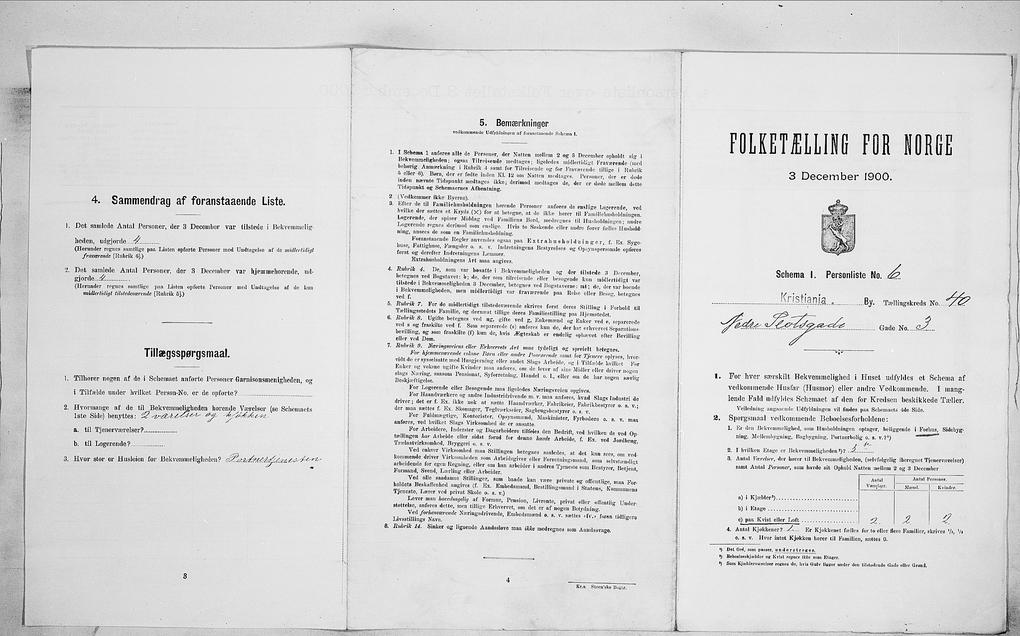 SAO, Folketelling 1900 for 0301 Kristiania kjøpstad, 1900, s. 62868