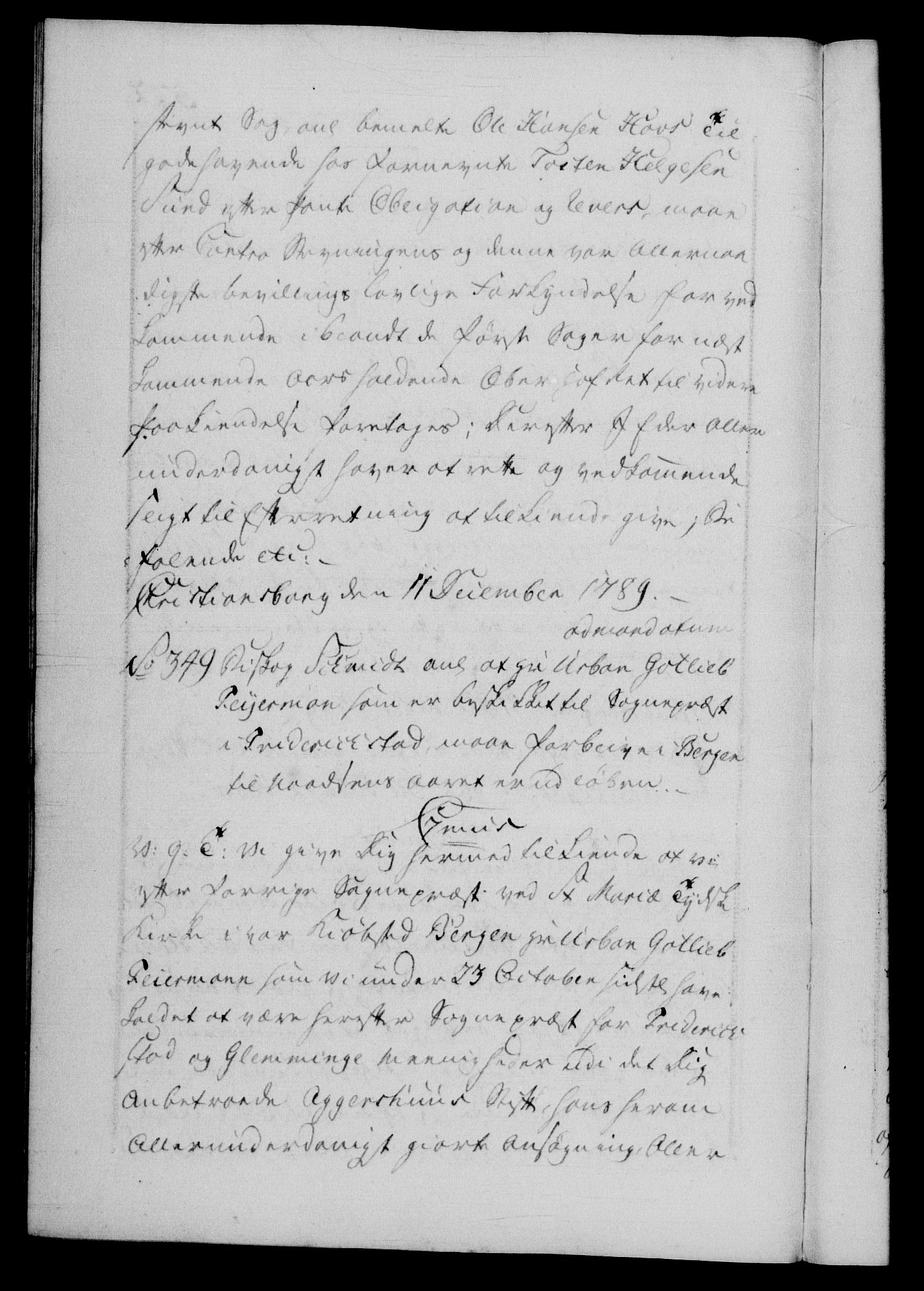 Danske Kanselli 1572-1799, AV/RA-EA-3023/F/Fc/Fca/Fcab/L0044: Norske tegnelser, 1787-1791, s. 522b