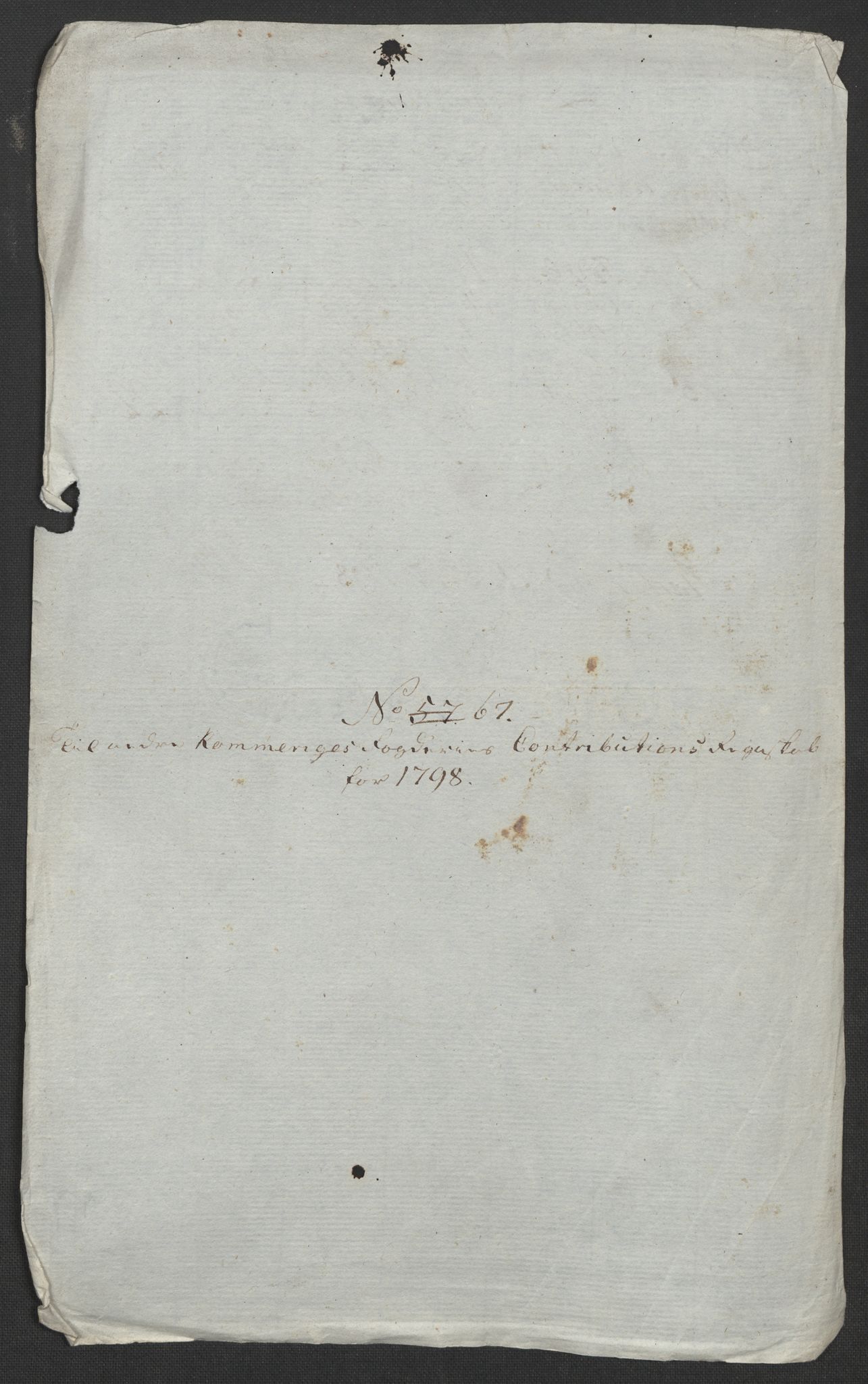 Rentekammeret inntil 1814, Reviderte regnskaper, Fogderegnskap, RA/EA-4092/R11/L0674: Fogderegnskap Nedre Romerike, 1798, s. 231