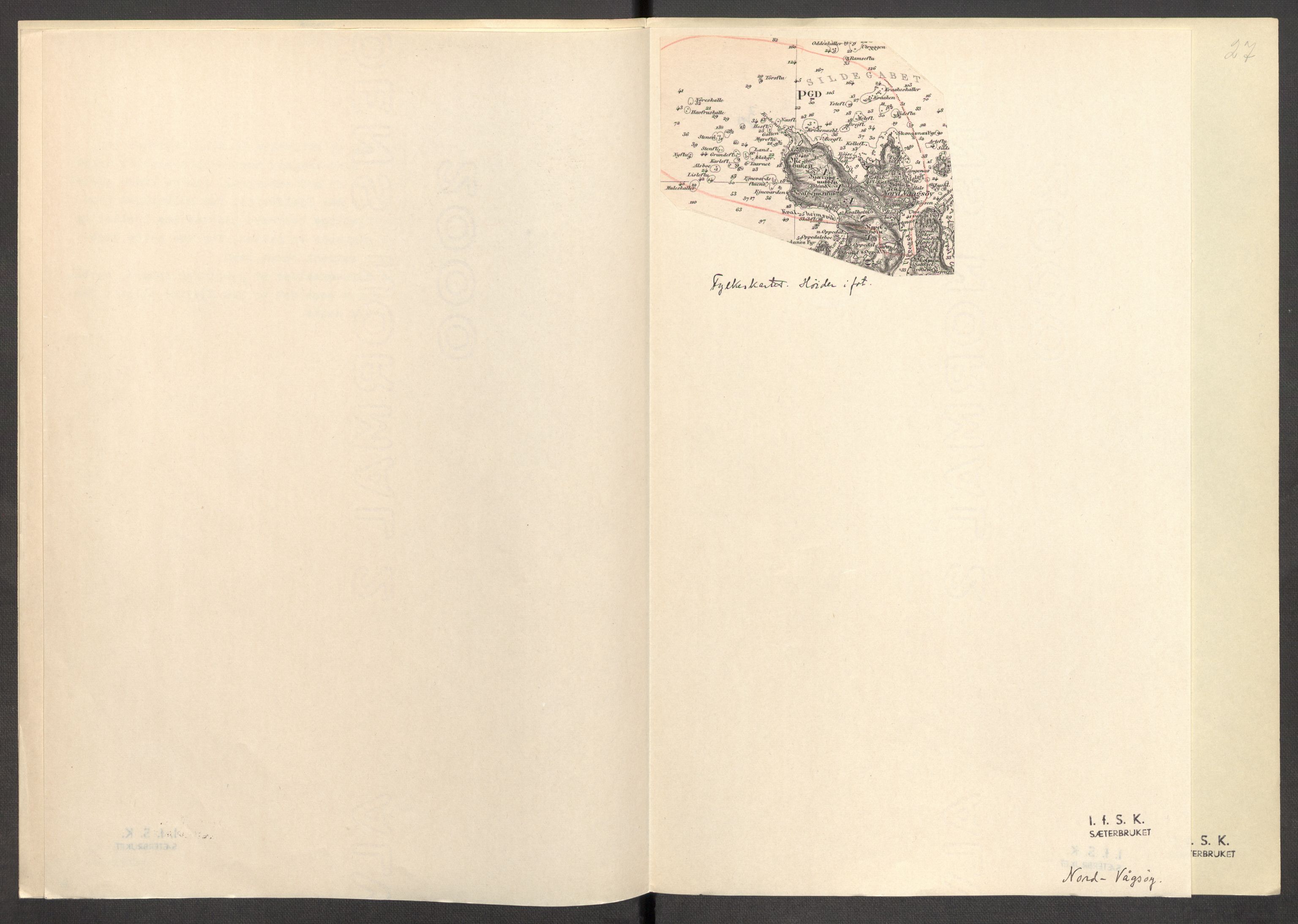 Instituttet for sammenlignende kulturforskning, AV/RA-PA-0424/F/Fc/L0012/0001: Eske B12: / Sogn og Fjordane (perm XXXI), 1933-1937