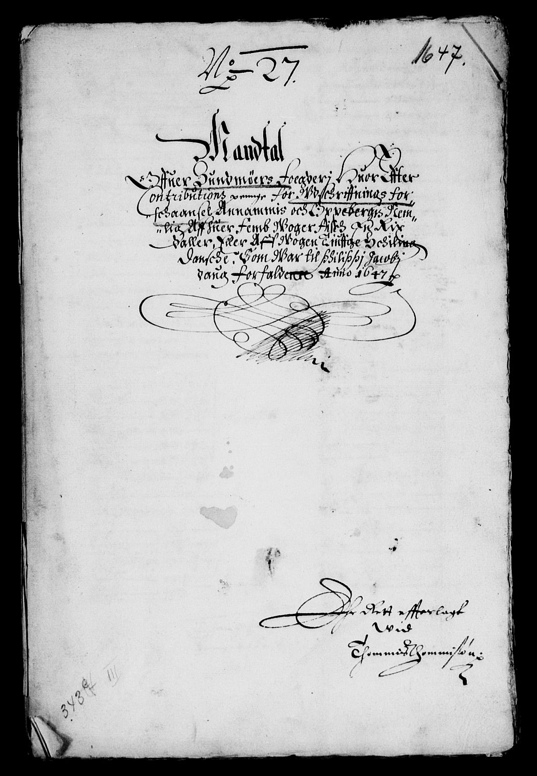 Rentekammeret inntil 1814, Reviderte regnskaper, Lensregnskaper, AV/RA-EA-5023/R/Rb/Rbt/L0107: Bergenhus len, 1646