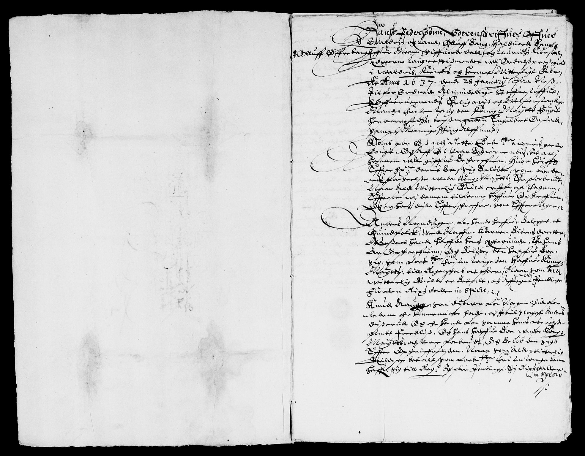 Rentekammeret inntil 1814, Reviderte regnskaper, Lensregnskaper, AV/RA-EA-5023/R/Rb/Rba/L0127: Akershus len, 1635-1637