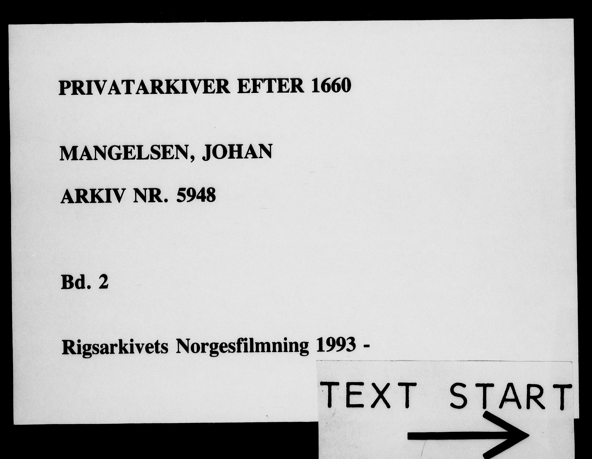 Fra DRA 1996, Privatarkiver etter 1660, RA/EA-5941/F/L0005: Privatarkiver etter 1660, 5948 Mangelsen, Johan (1694-1769), (offiser) og hustru Cathrine, født Bygball (1710-1765): Skifteakter, 1769, s. 1