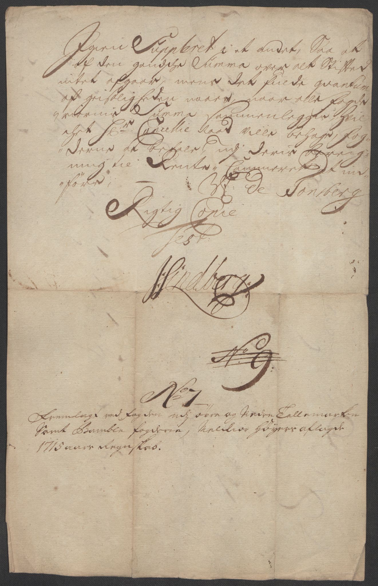 Rentekammeret inntil 1814, Reviderte regnskaper, Fogderegnskap, AV/RA-EA-4092/R36/L2127: Fogderegnskap Øvre og Nedre Telemark og Bamble, 1715, s. 106