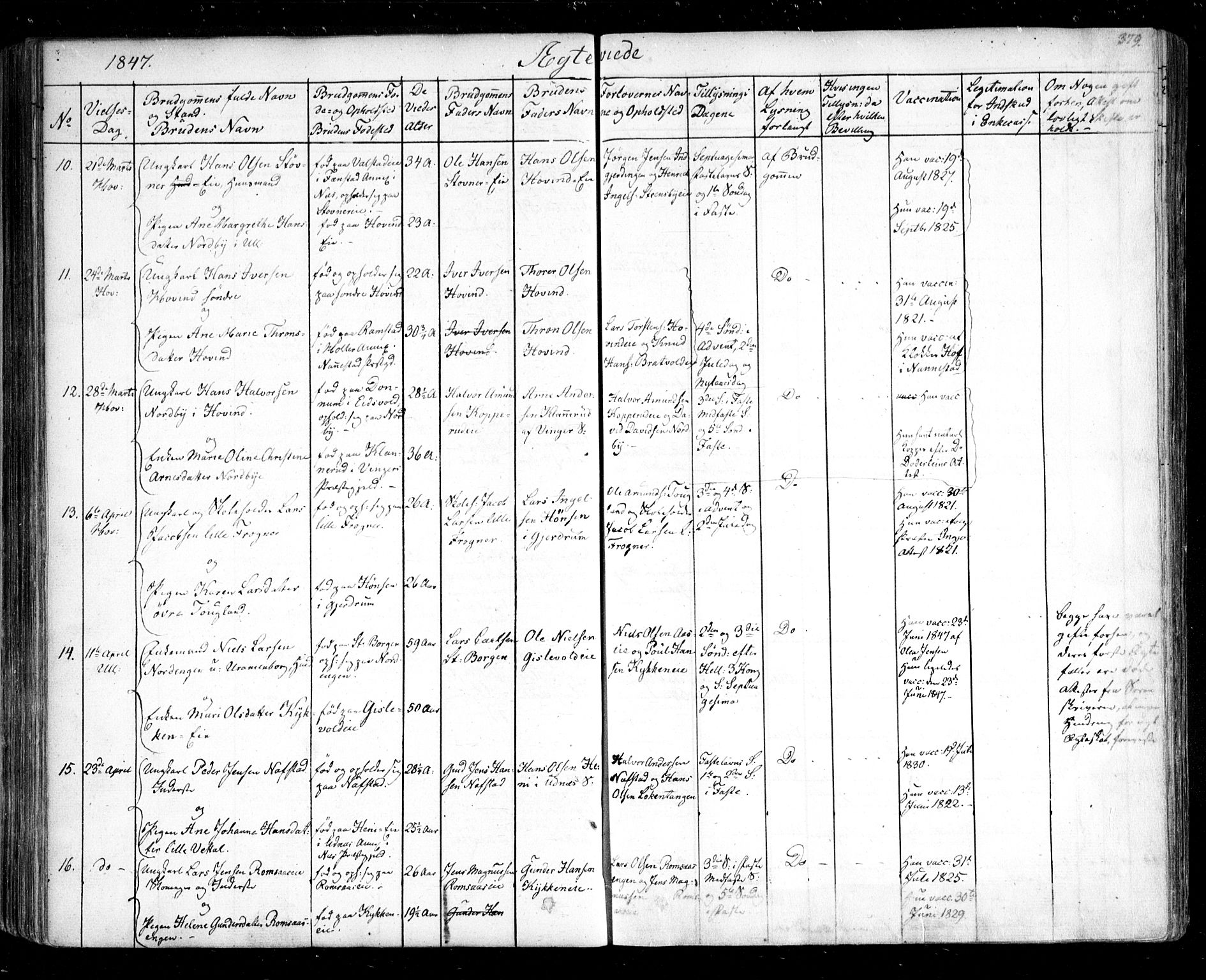 Ullensaker prestekontor Kirkebøker, AV/SAO-A-10236a/F/Fa/L0014.b: Ministerialbok nr. I 14B, 1836-1850, s. 379