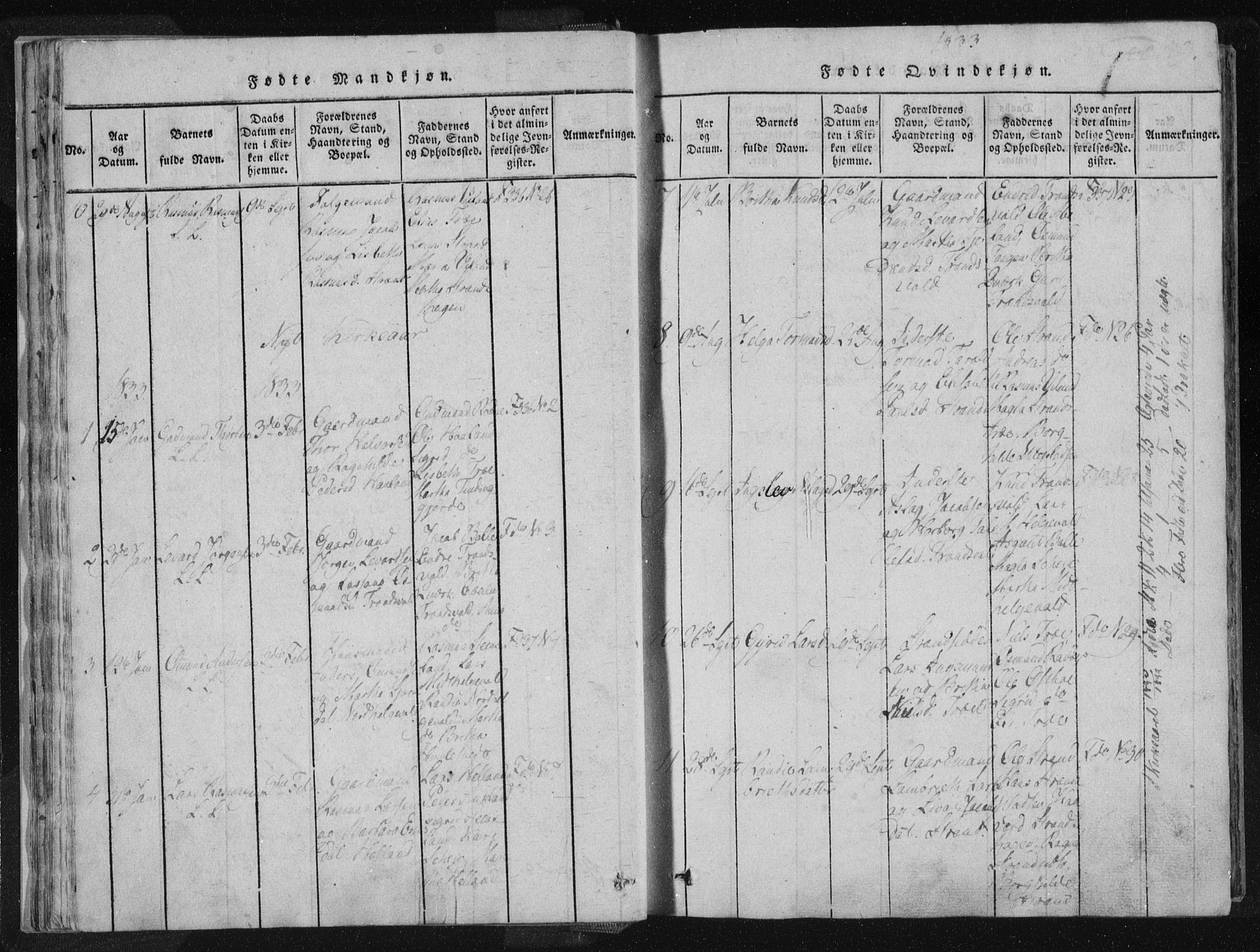 Vikedal sokneprestkontor, AV/SAST-A-101840/01/IV: Ministerialbok nr. A 4, 1816-1850, s. 29