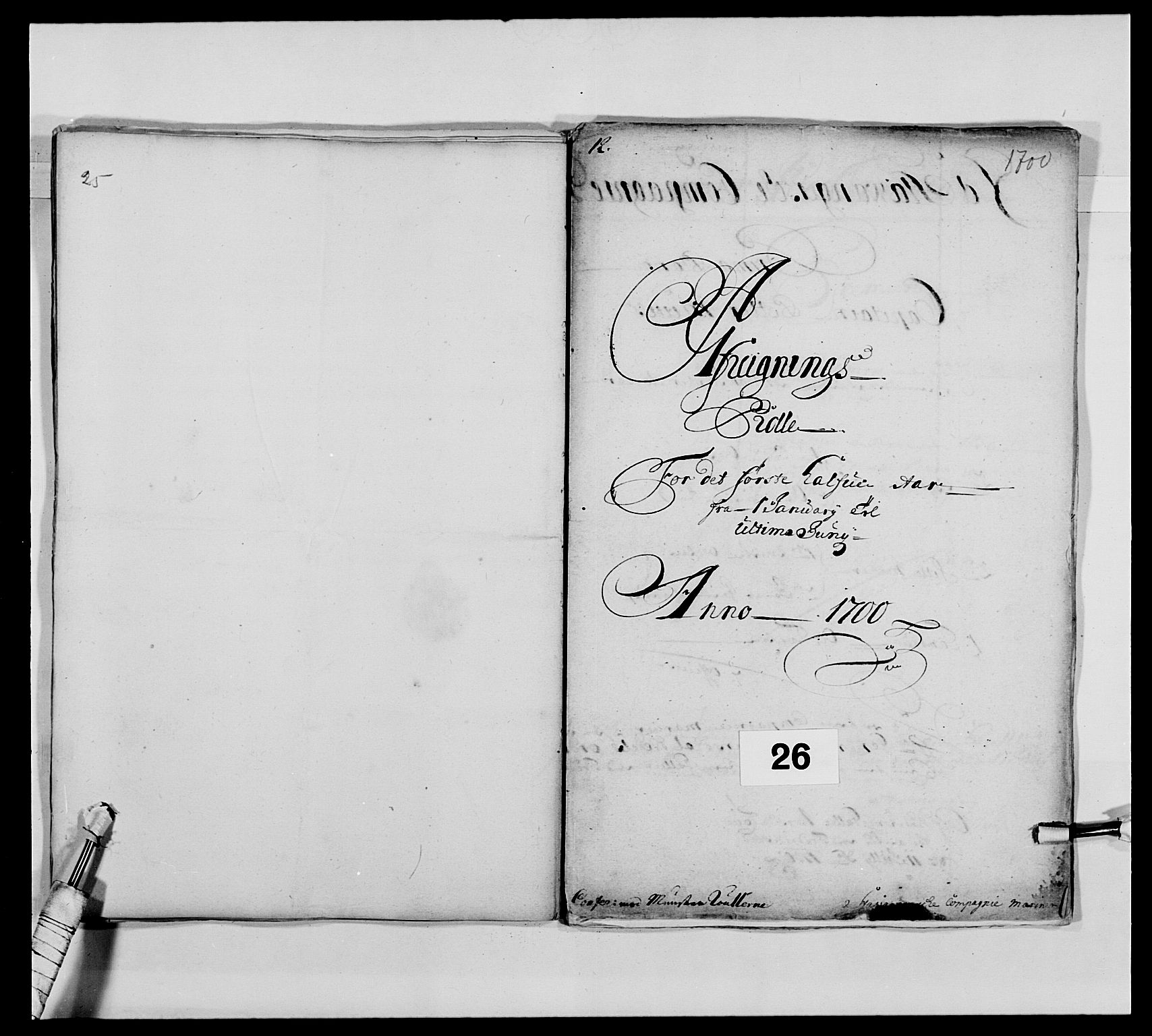 Kommanderende general (KG I) med Det norske krigsdirektorium, AV/RA-EA-5419/E/Ea/L0473: Marineregimentet, 1664-1701, s. 294
