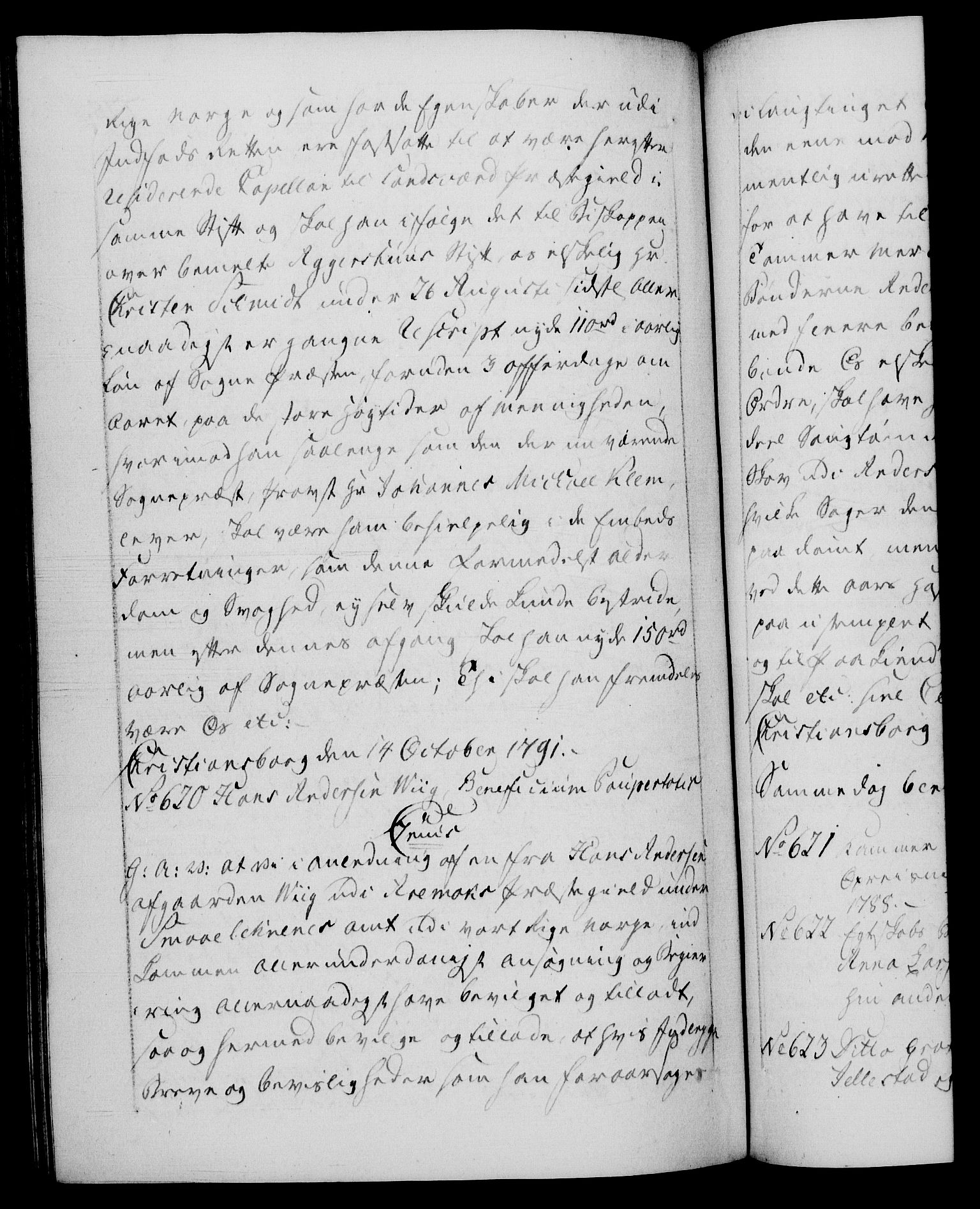 Danske Kanselli 1572-1799, AV/RA-EA-3023/F/Fc/Fca/Fcaa/L0053: Norske registre, 1790-1791, s. 778b