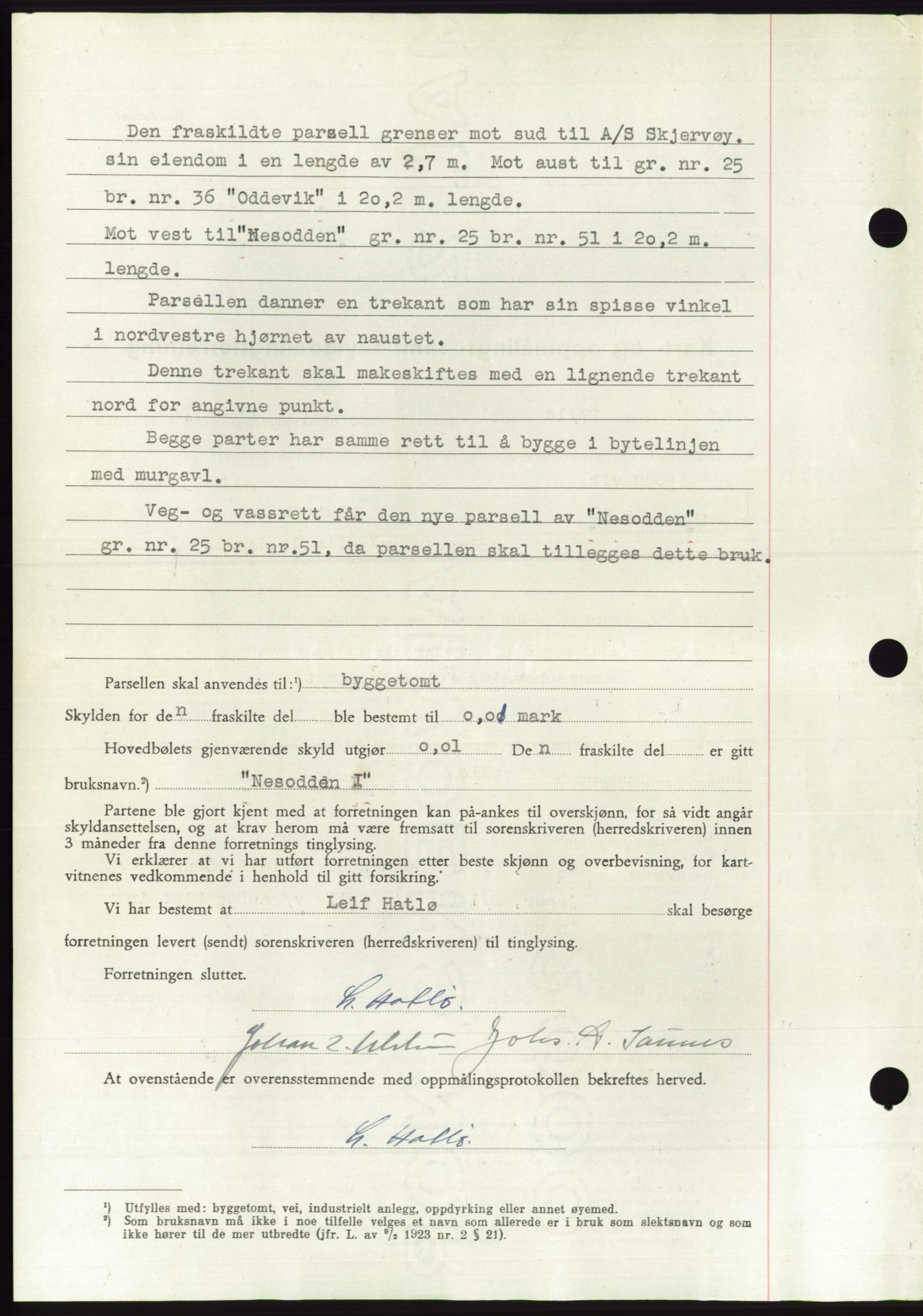 Søre Sunnmøre sorenskriveri, AV/SAT-A-4122/1/2/2C/L0090: Pantebok nr. 16A, 1951-1951, Dagboknr: 2095/1951