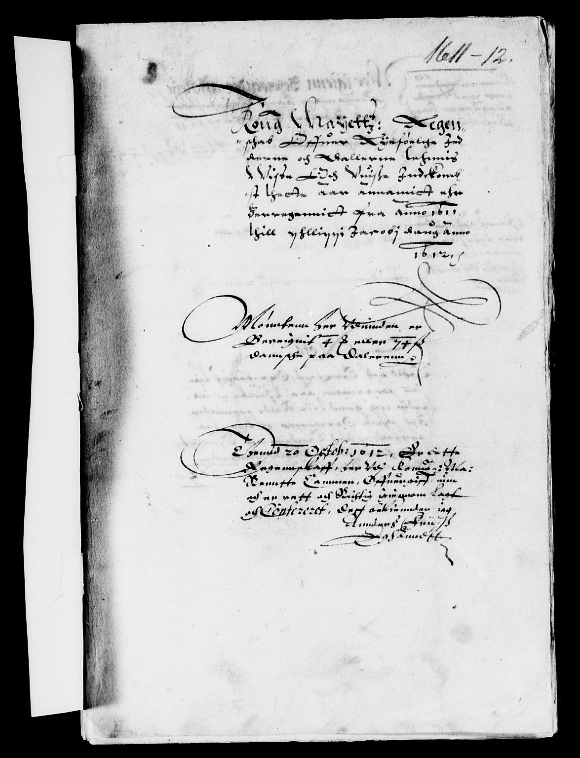 Rentekammeret inntil 1814, Reviderte regnskaper, Lensregnskaper, AV/RA-EA-5023/R/Rb/Rbs/L0003: Stavanger len, 1610-1613