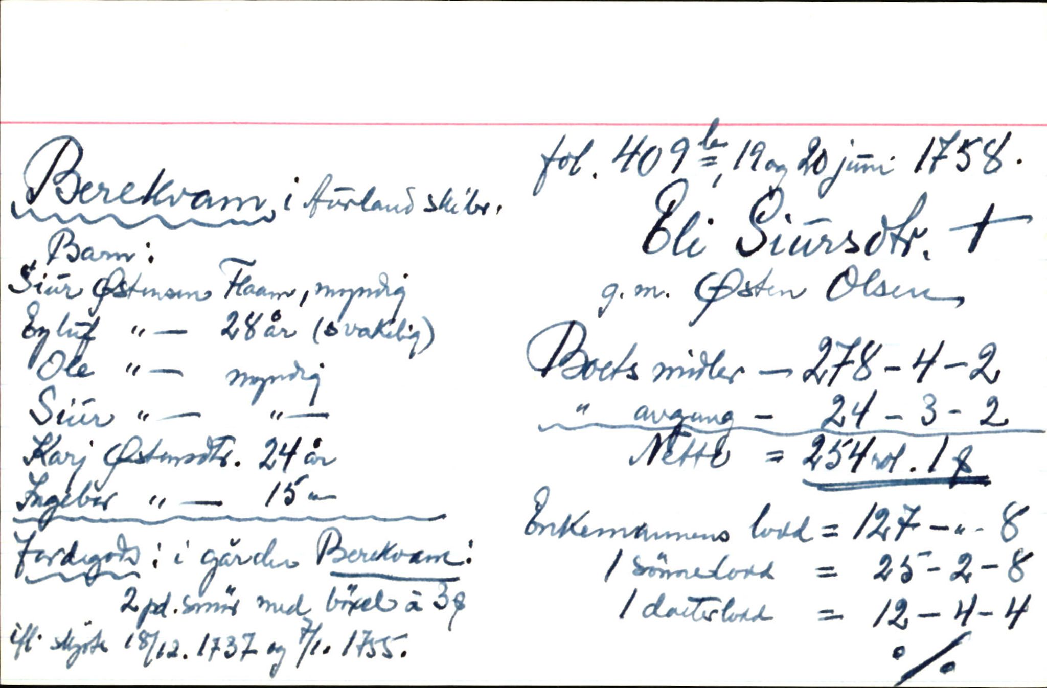 Skiftekort ved Statsarkivet i Bergen, SAB/SKIFTEKORT/006/L0004: Skifteprotokoll nr. 7, 1750-1763, s. 8