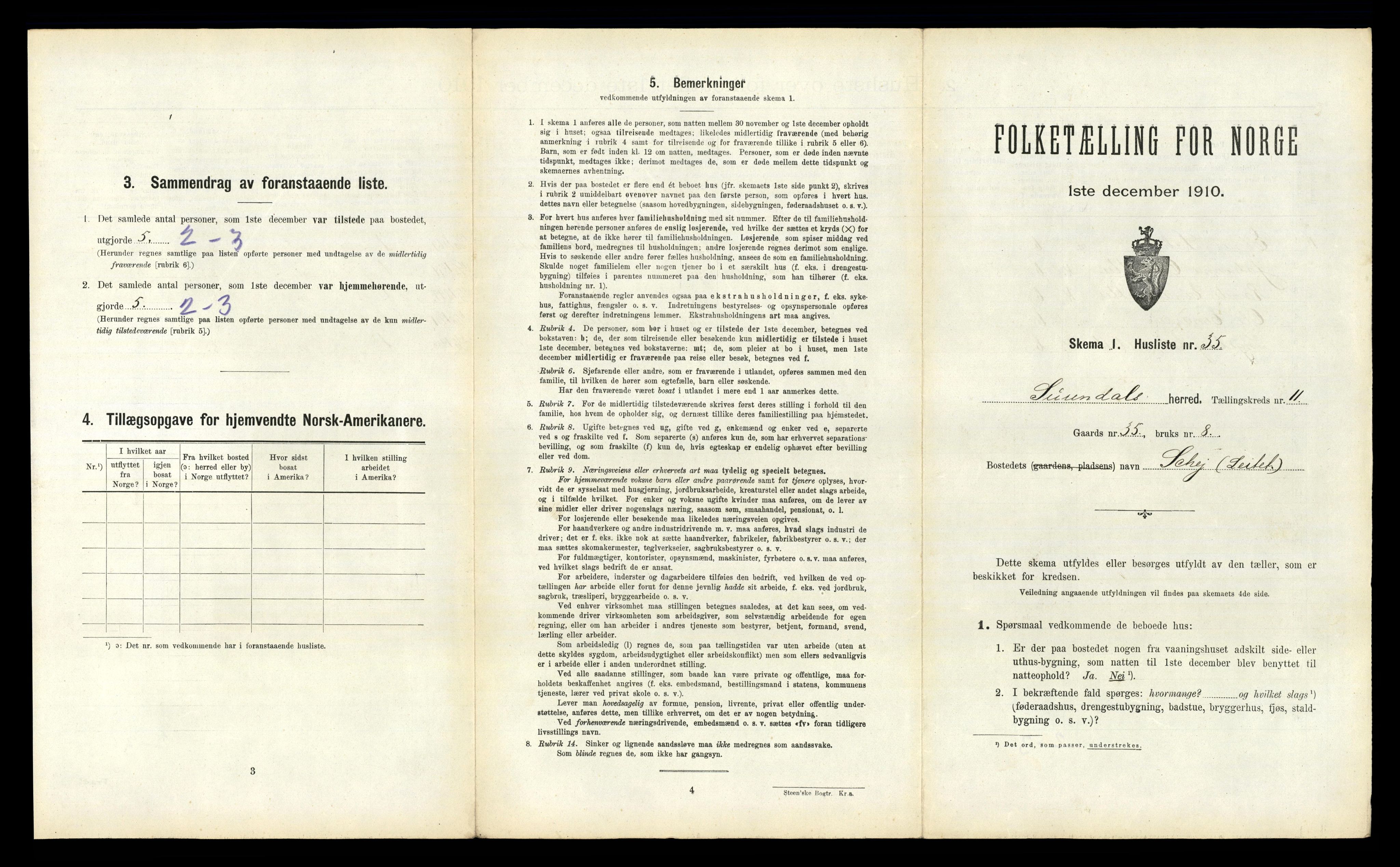 RA, Folketelling 1910 for 1566 Surnadal herred, 1910, s. 773