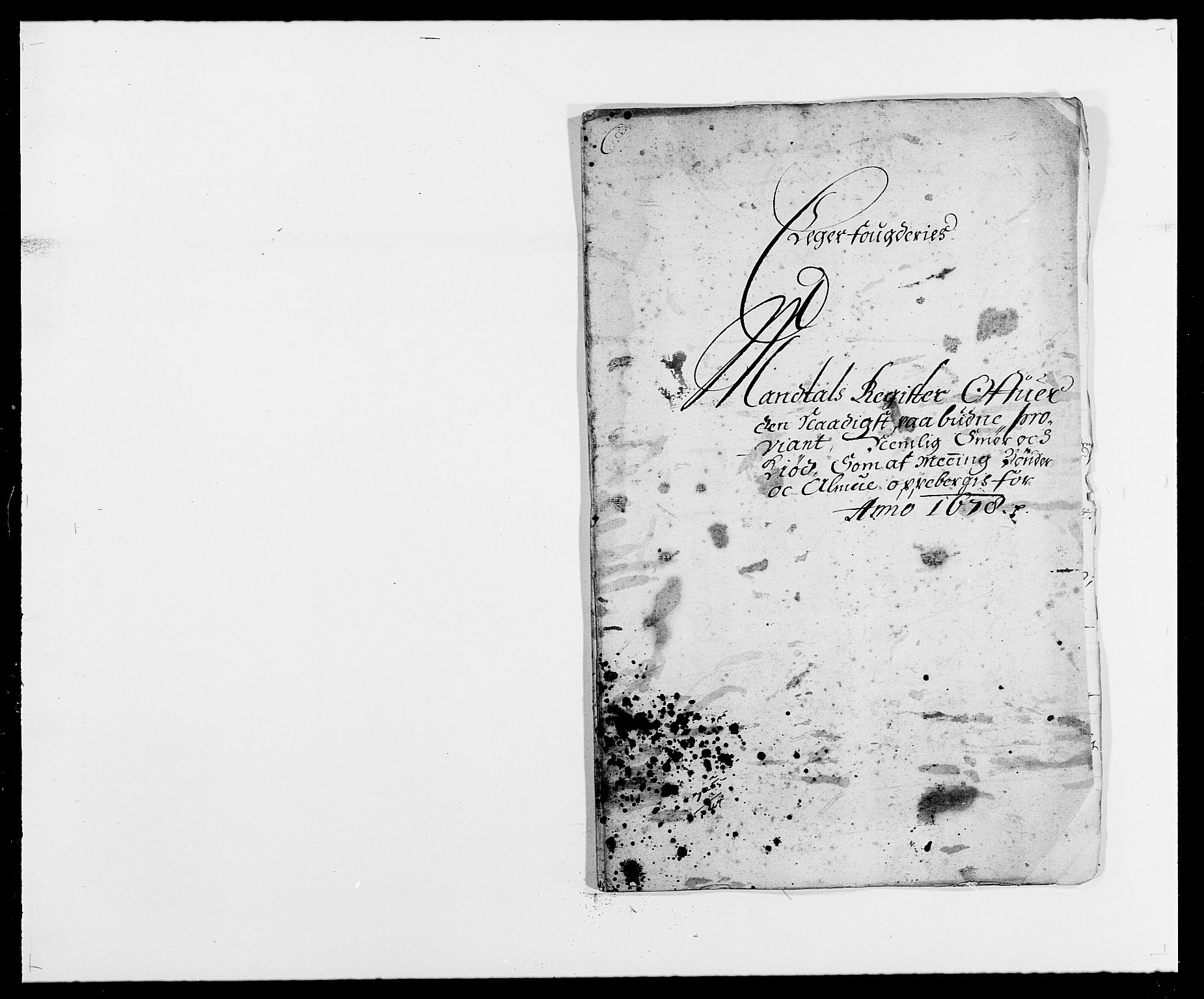 Rentekammeret inntil 1814, Reviderte regnskaper, Fogderegnskap, AV/RA-EA-4092/R26/L1683: Fogderegnskap Eiker, 1678, s. 34