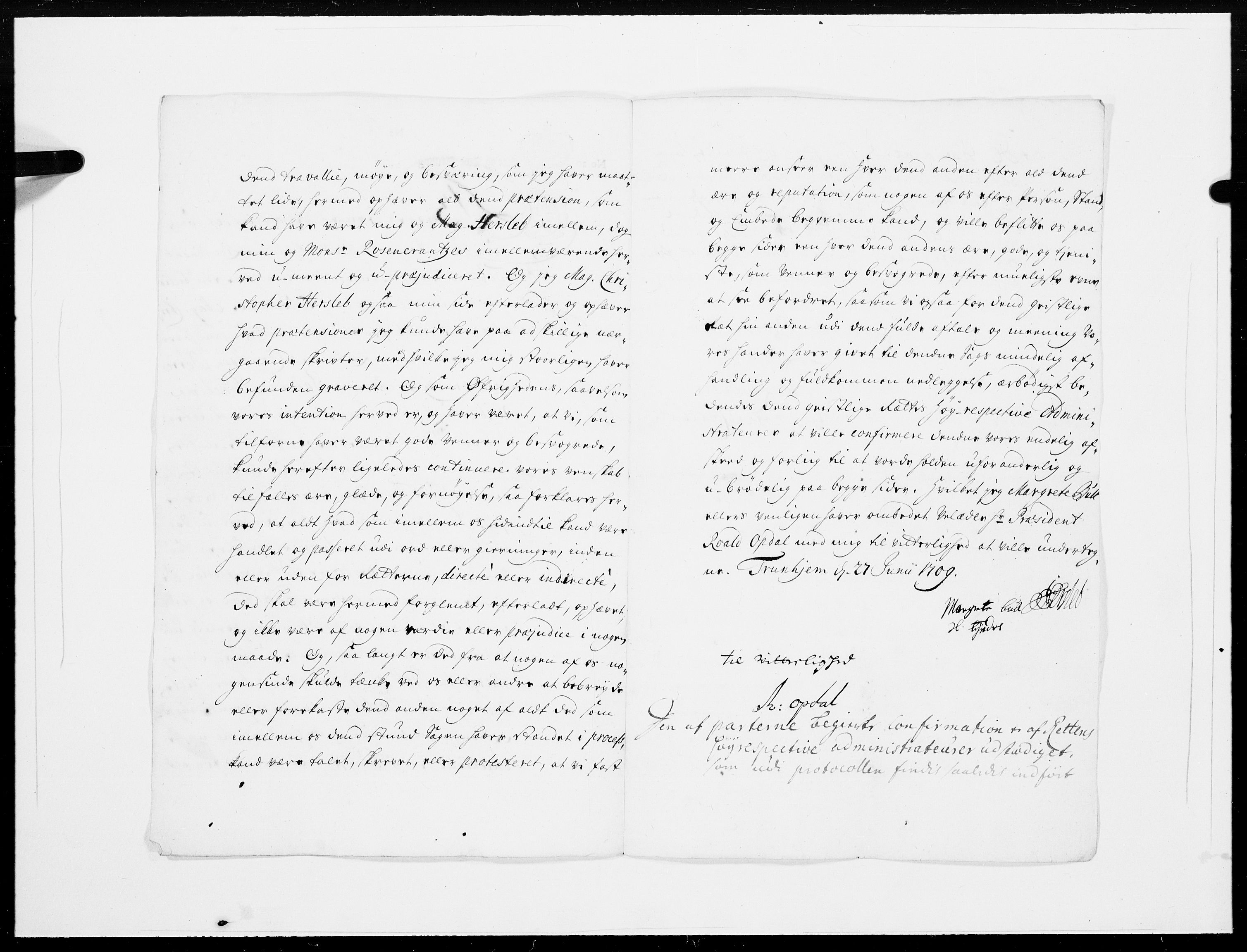 Danske Kanselli 1572-1799, AV/RA-EA-3023/F/Fc/Fcc/Fcca/L0070: Norske innlegg 1572-1799, 1711, s. 311
