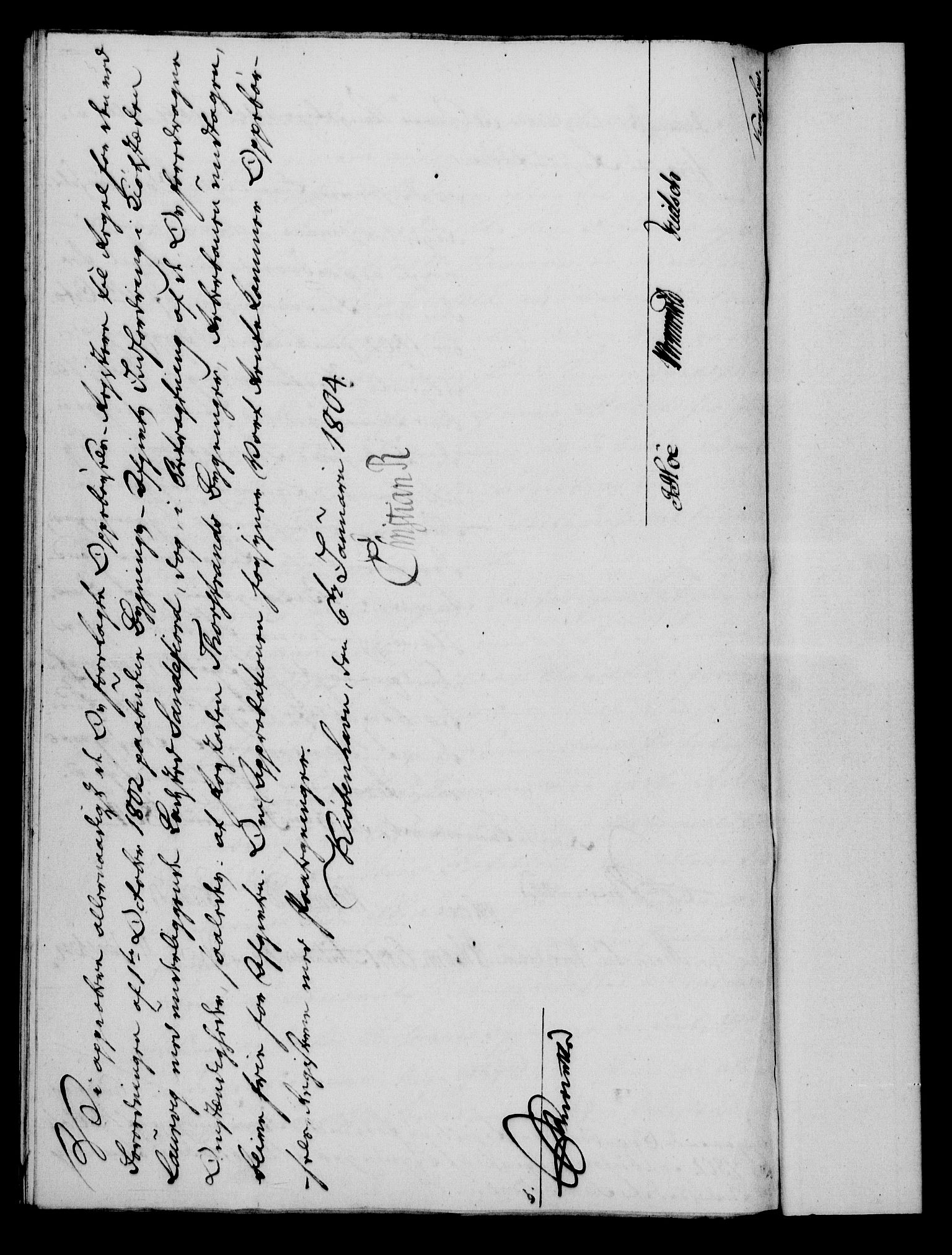 Rentekammeret, Kammerkanselliet, AV/RA-EA-3111/G/Gf/Gfa/L0086: Norsk relasjons- og resolusjonsprotokoll (merket RK 52.86), 1804, s. 97