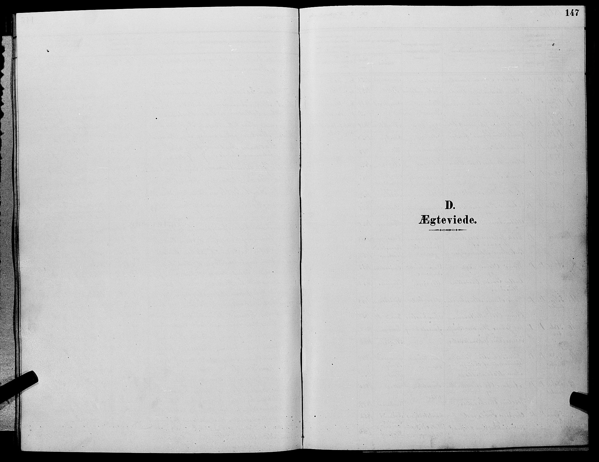 Hole kirkebøker, SAKO/A-228/G/Ga/L0003: Klokkerbok nr. I 3, 1879-1904, s. 147