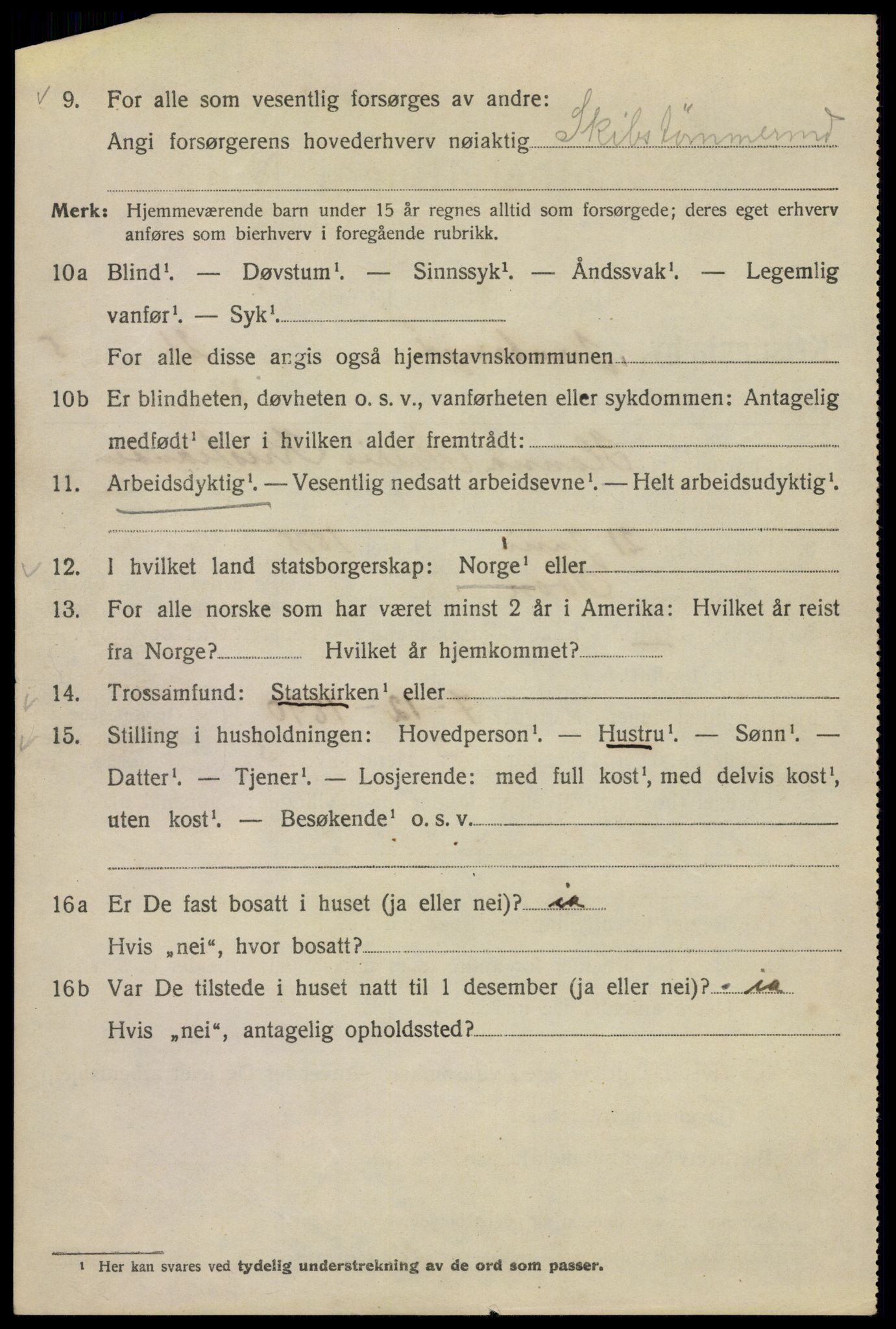 SAO, Folketelling 1920 for 0301 Kristiania kjøpstad, 1920, s. 323232