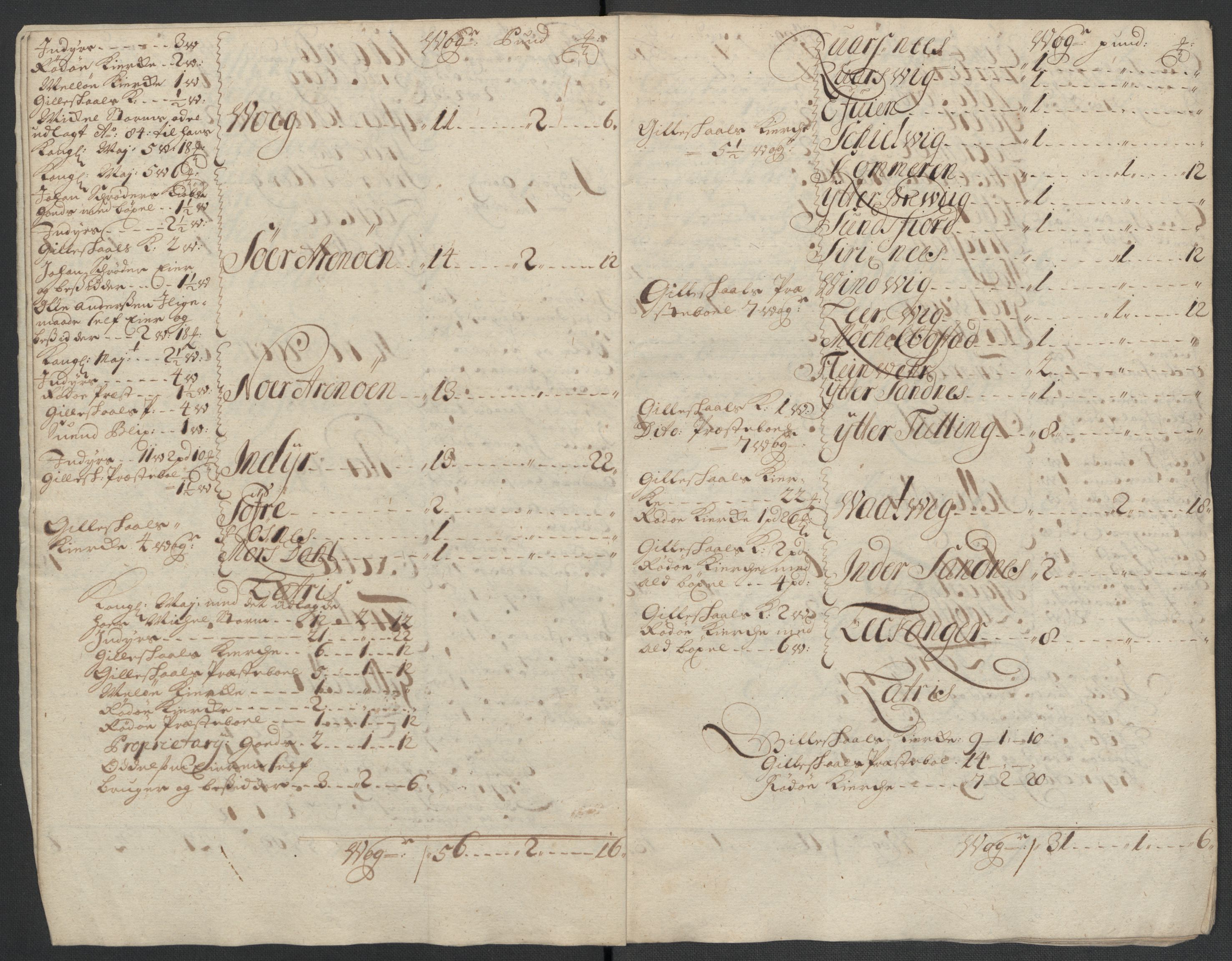 Rentekammeret inntil 1814, Reviderte regnskaper, Fogderegnskap, RA/EA-4092/R66/L4580: Fogderegnskap Salten, 1701-1706, s. 164