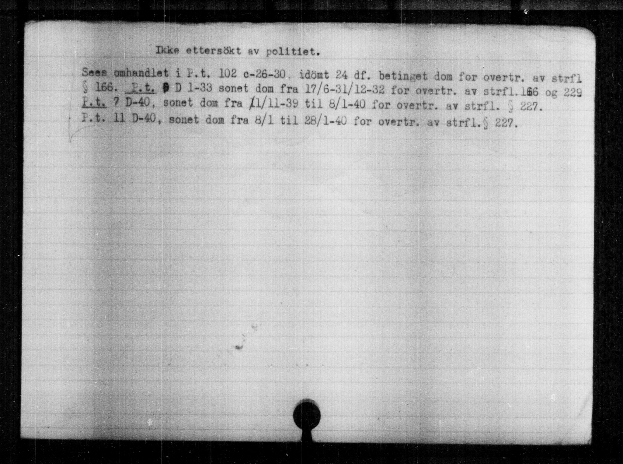 Den Kgl. Norske Legasjons Flyktningskontor, AV/RA-S-6753/V/Va/L0004: Kjesäterkartoteket.  Flyktningenr. 3496-6610, 1940-1945, s. 1804
