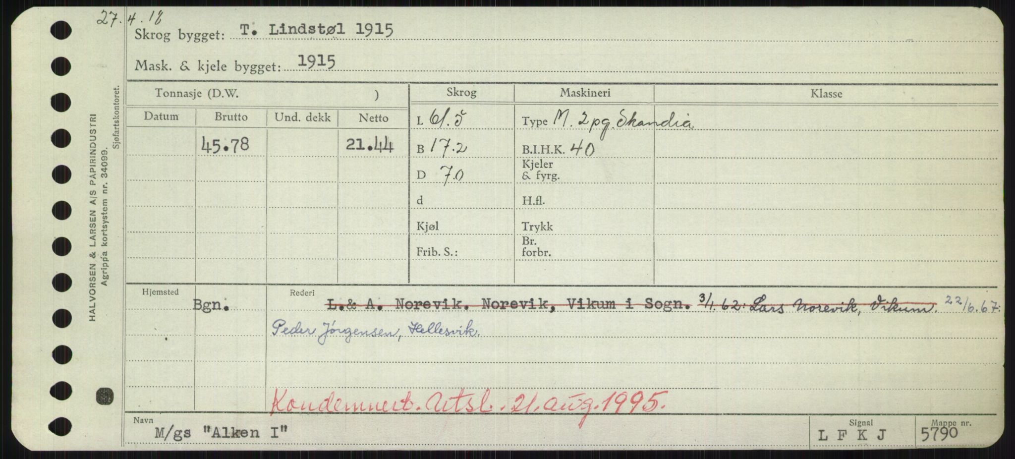 Sjøfartsdirektoratet med forløpere, Skipsmålingen, RA/S-1627/H/Hd/L0001: Fartøy, A-Anv, s. 363