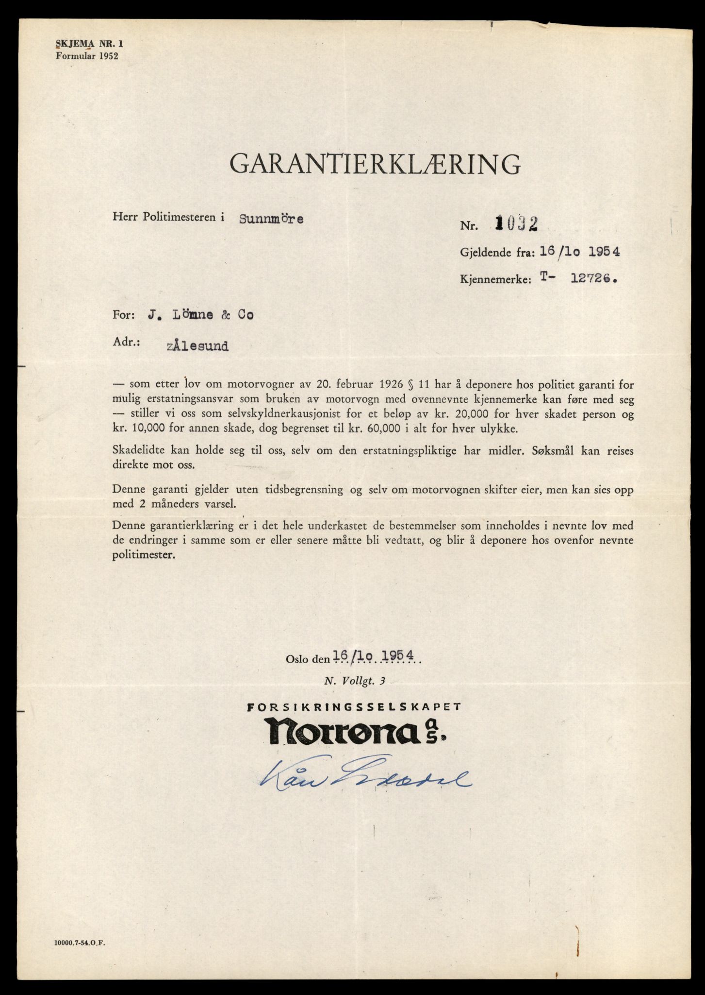 Møre og Romsdal vegkontor - Ålesund trafikkstasjon, AV/SAT-A-4099/F/Fe/L0035: Registreringskort for kjøretøy T 12653 - T 12829, 1927-1998, s. 1408