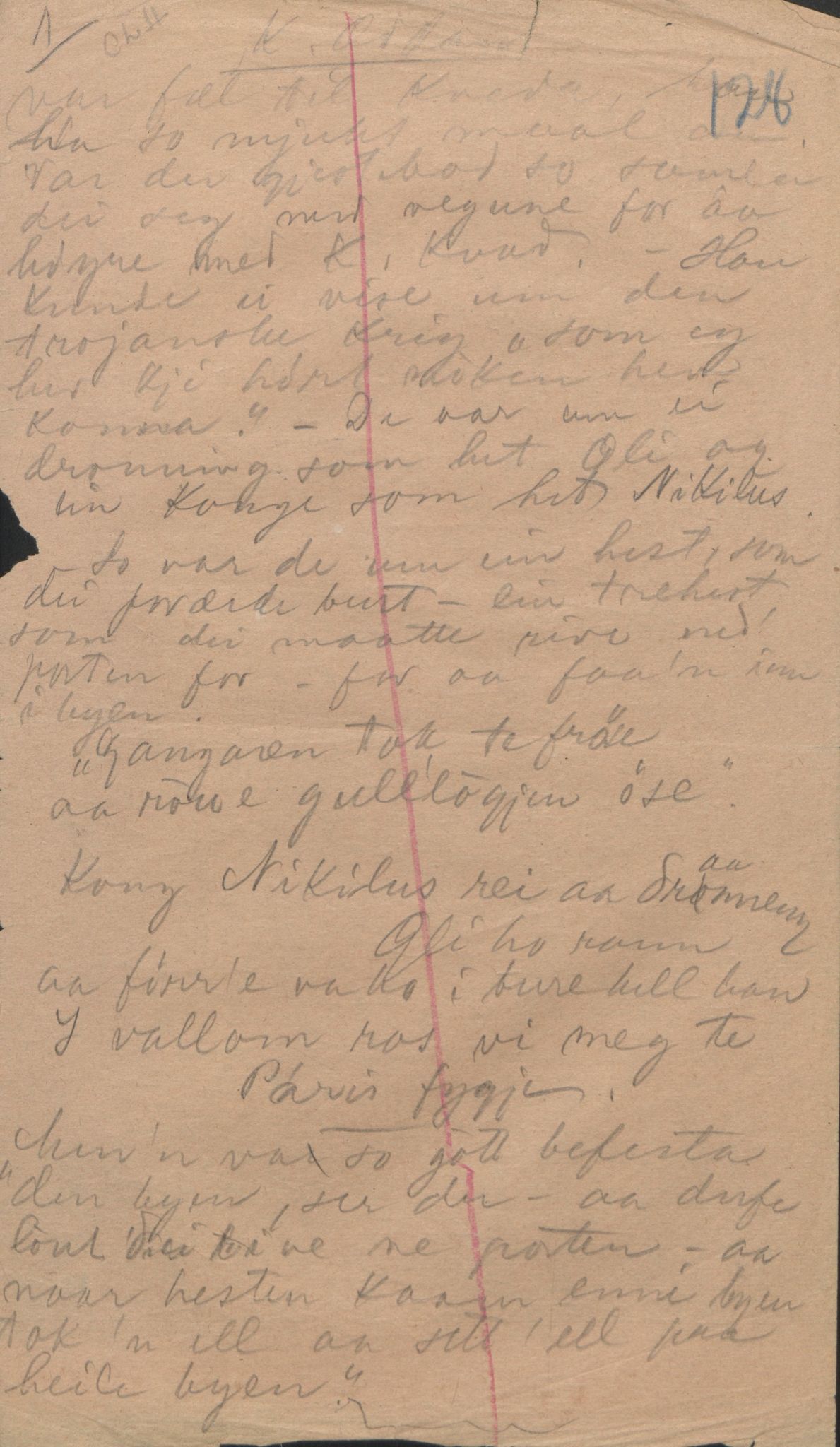 Rikard Berge, TEMU/TGM-A-1003/F/L0004/0049: 101-159 / 152 Om bygdefolk. Stev om jente. Blodstemming, 1904-1906, s. 128