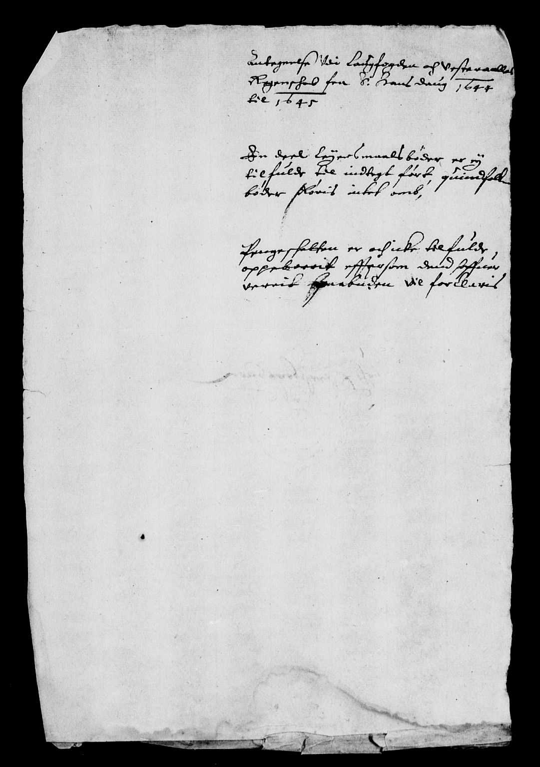 Rentekammeret inntil 1814, Reviderte regnskaper, Lensregnskaper, AV/RA-EA-5023/R/Rb/Rbz/L0031: Nordlandenes len, 1638-1646