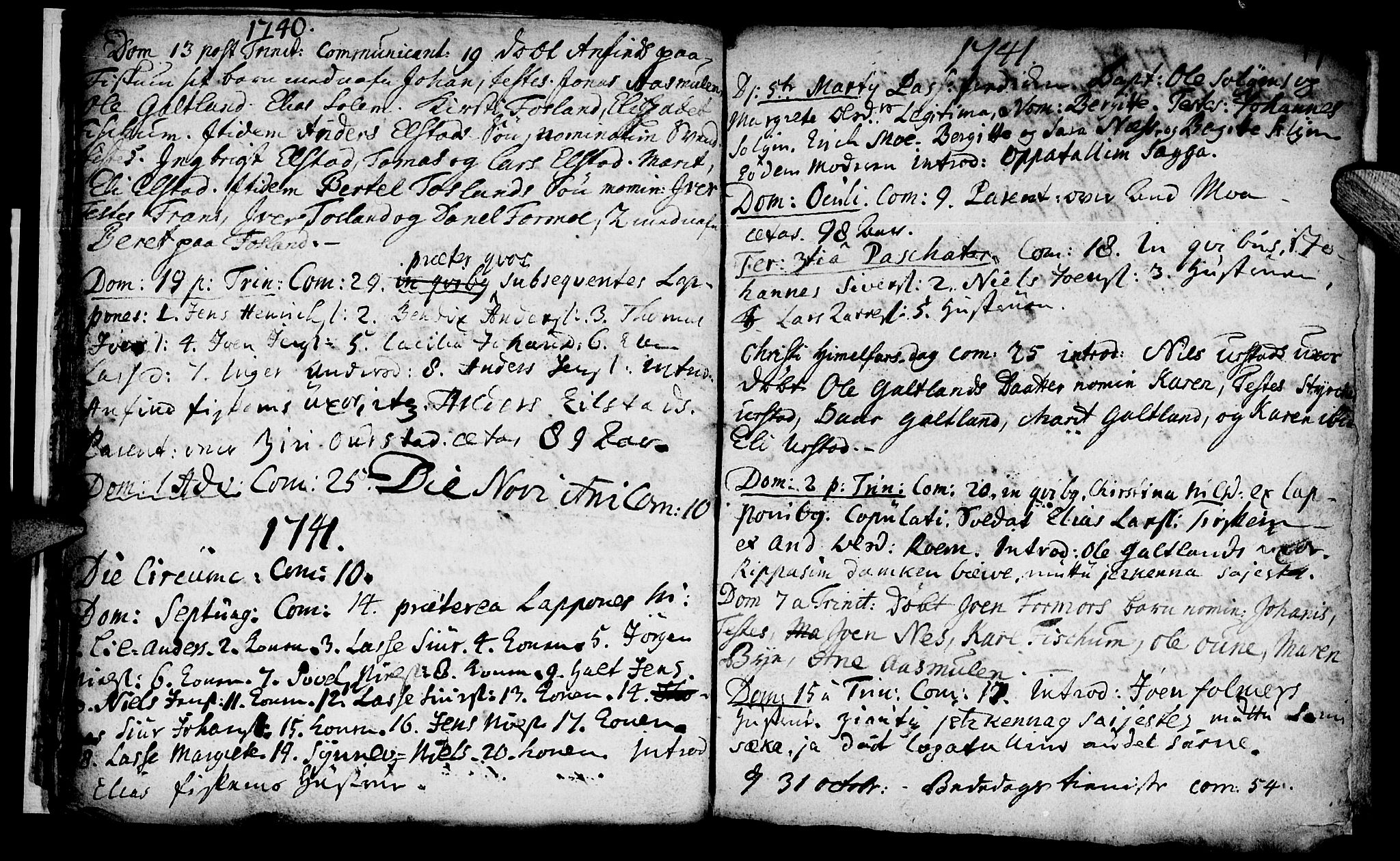 Ministerialprotokoller, klokkerbøker og fødselsregistre - Nord-Trøndelag, AV/SAT-A-1458/759/L0525: Ministerialbok nr. 759A01, 1706-1748, s. 17