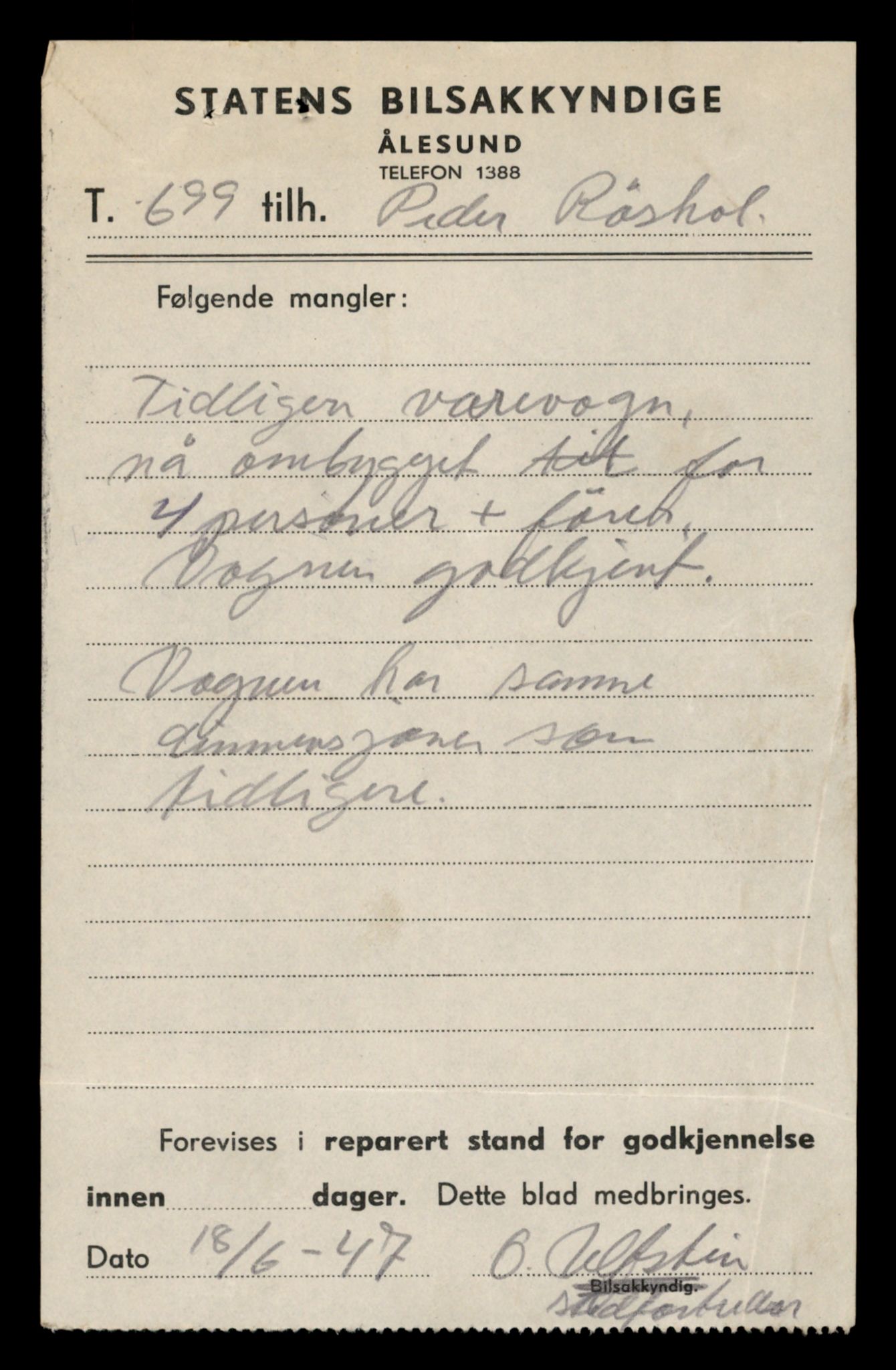 Møre og Romsdal vegkontor - Ålesund trafikkstasjon, AV/SAT-A-4099/F/Fe/L0034: Registreringskort for kjøretøy T 12500 - T 12652, 1927-1998, s. 2404
