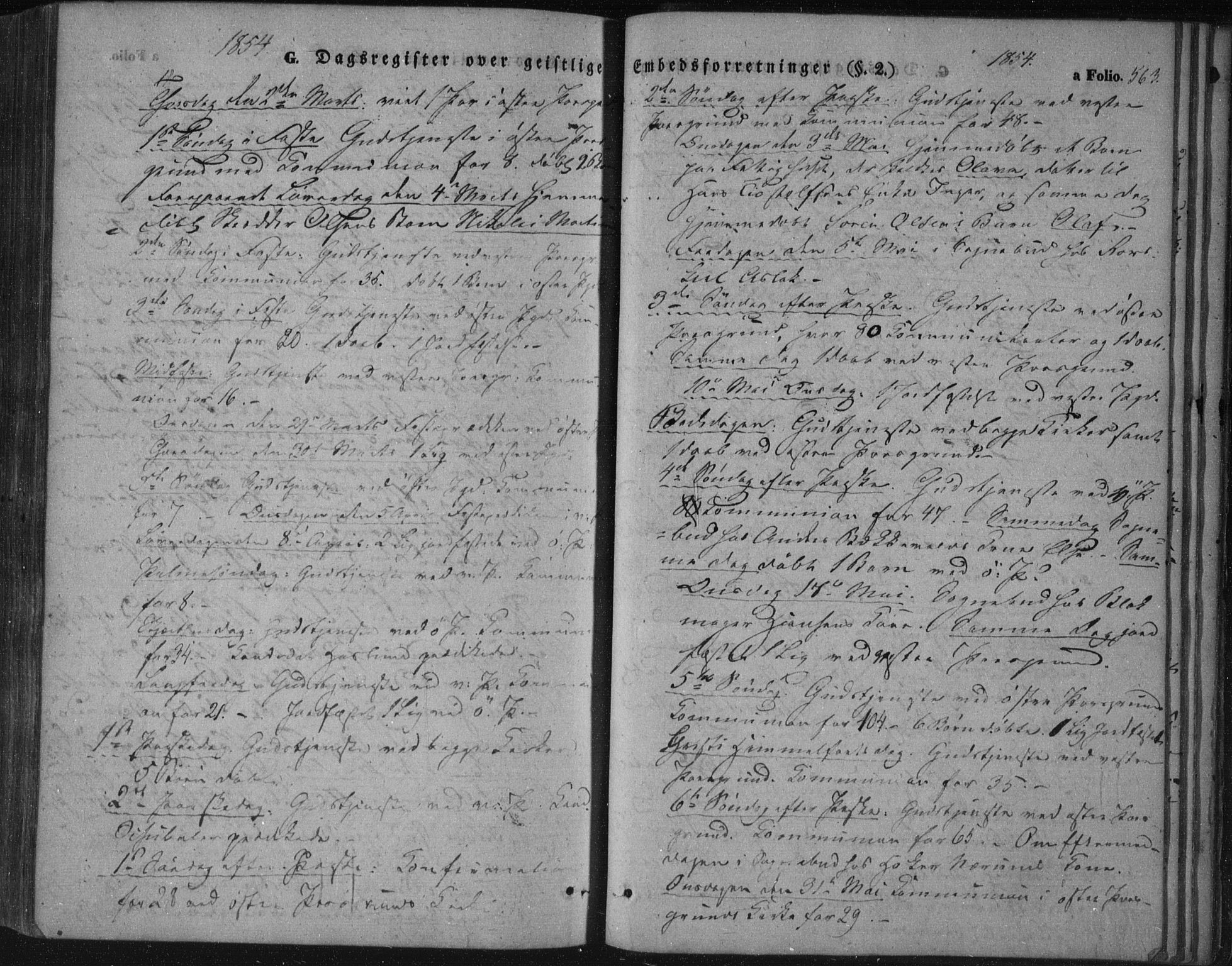 Porsgrunn kirkebøker , SAKO/A-104/F/Fa/L0006: Ministerialbok nr. 6, 1841-1857, s. 563