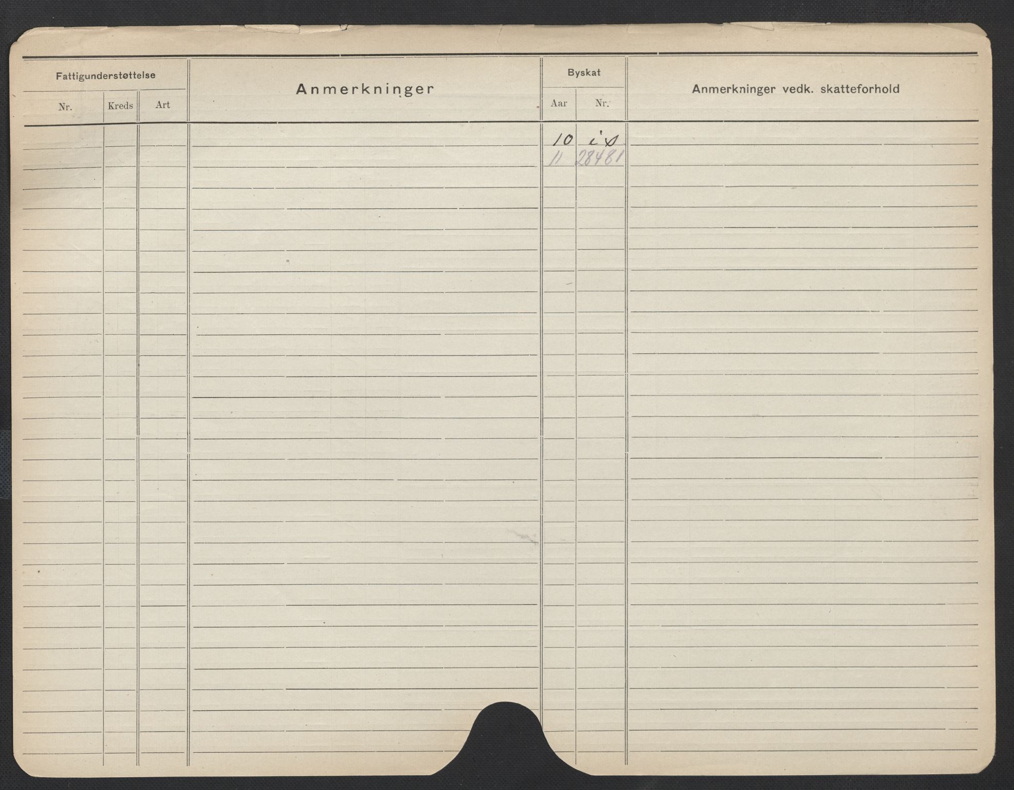 Oslo folkeregister, Registerkort, AV/SAO-A-11715/F/Fa/Fac/L0011: Menn, 1906-1914, s. 124b