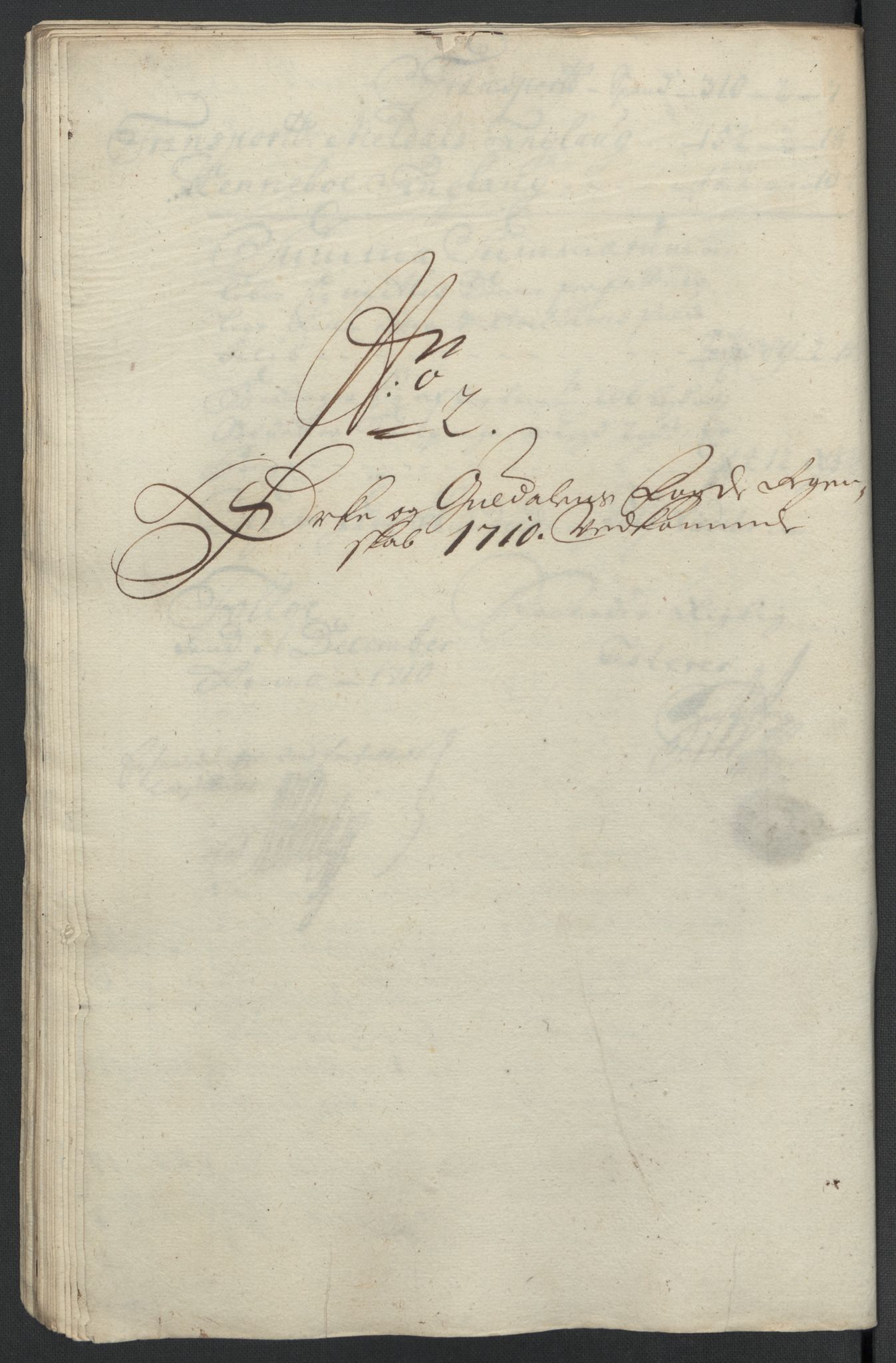 Rentekammeret inntil 1814, Reviderte regnskaper, Fogderegnskap, RA/EA-4092/R60/L3960: Fogderegnskap Orkdal og Gauldal, 1710, s. 111