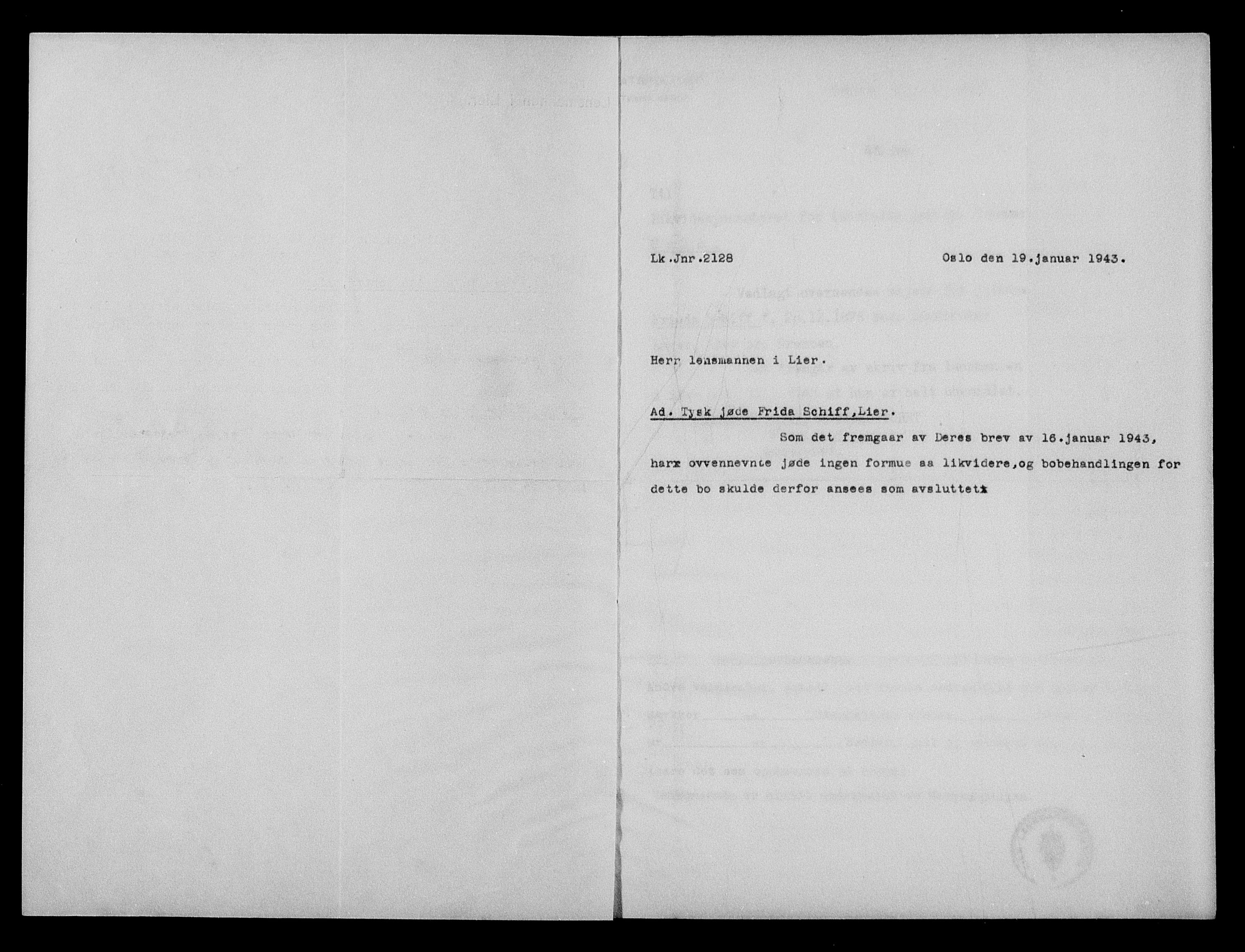 Justisdepartementet, Tilbakeføringskontoret for inndratte formuer, RA/S-1564/H/Hc/Hcd/L1006: --, 1945-1947, s. 7