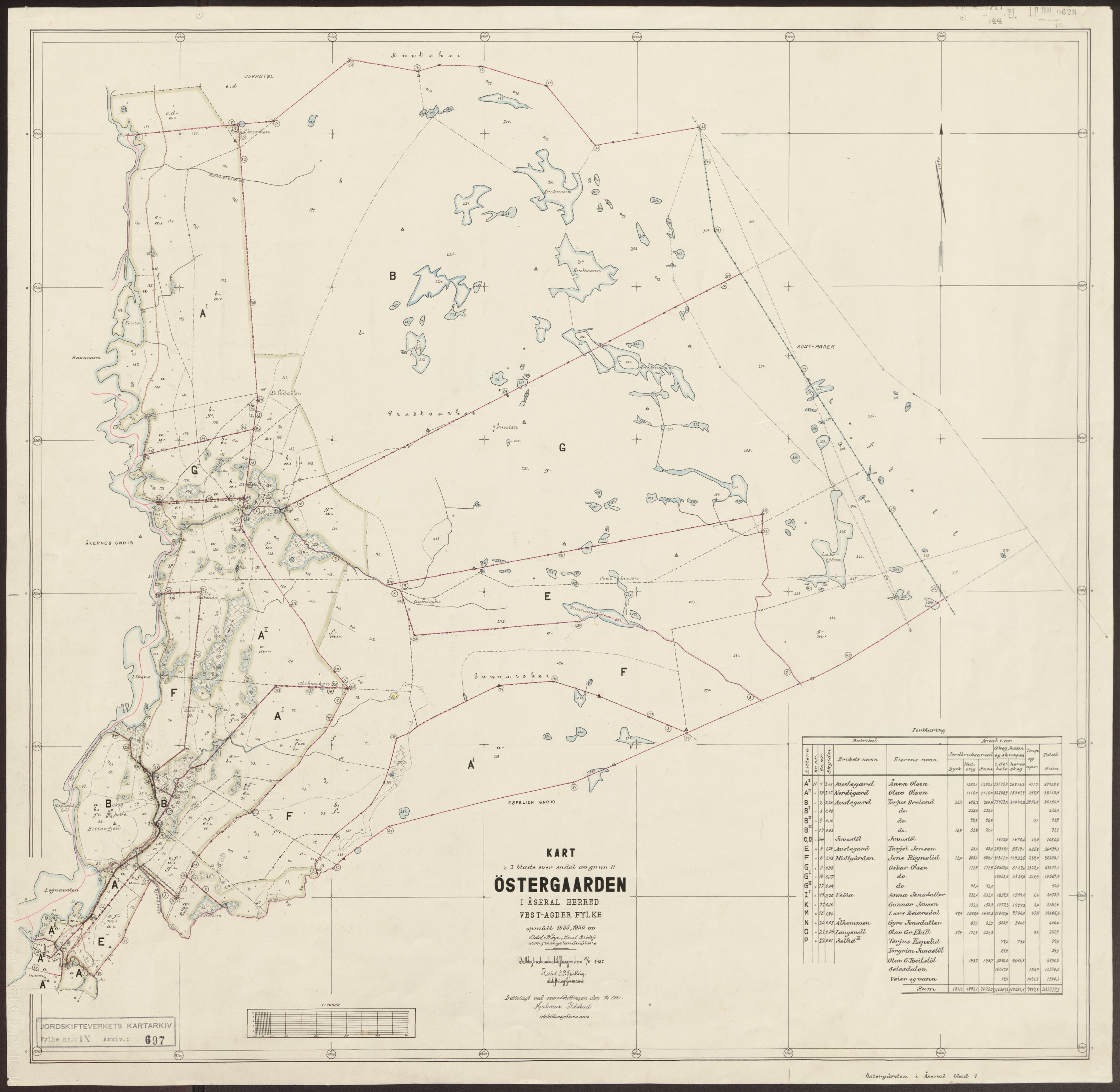 Jordskifteverkets kartarkiv, AV/RA-S-3929/T, 1859-1988, s. 860