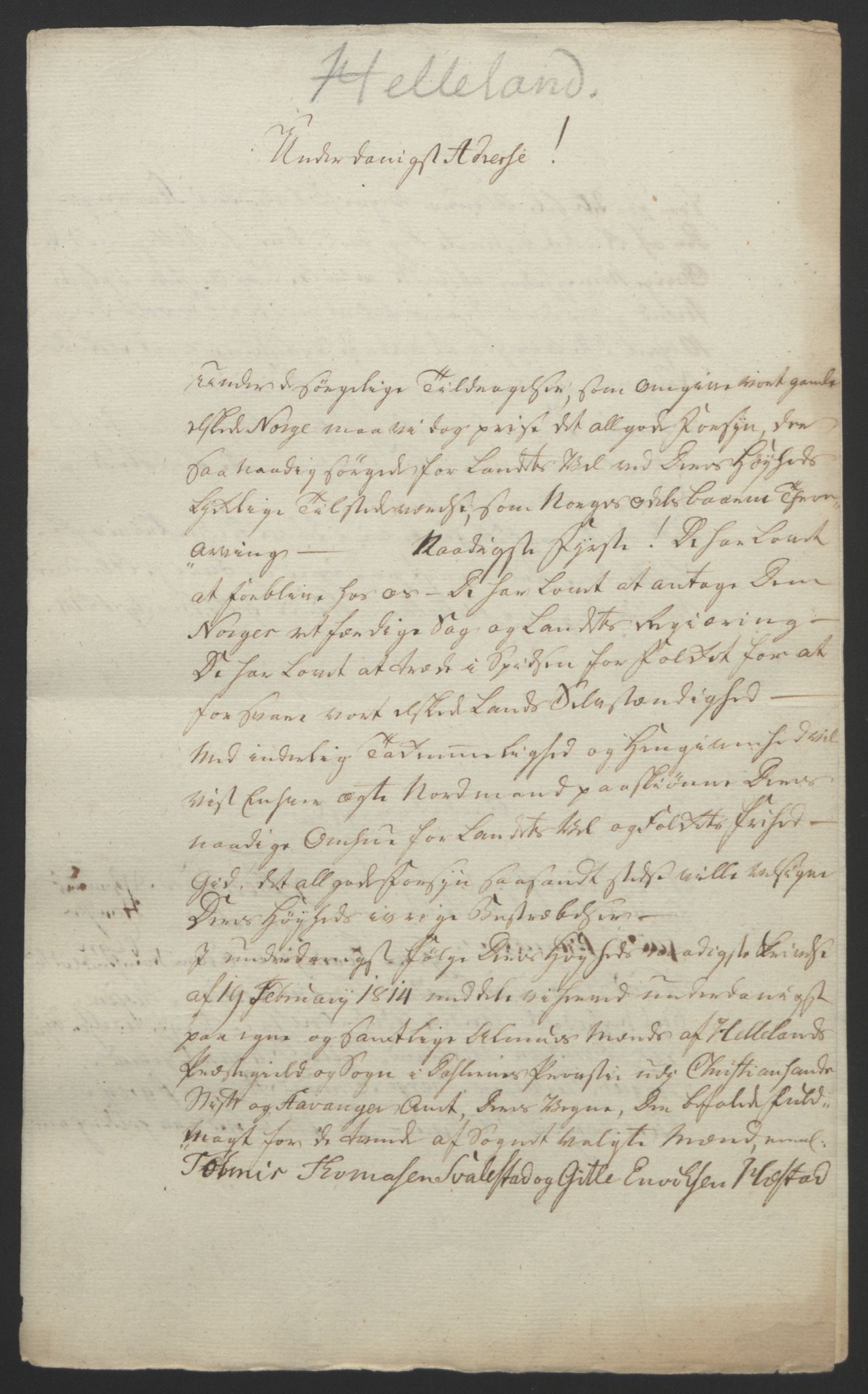 Statsrådssekretariatet, AV/RA-S-1001/D/Db/L0008: Fullmakter for Eidsvollsrepresentantene i 1814. , 1814, s. 221