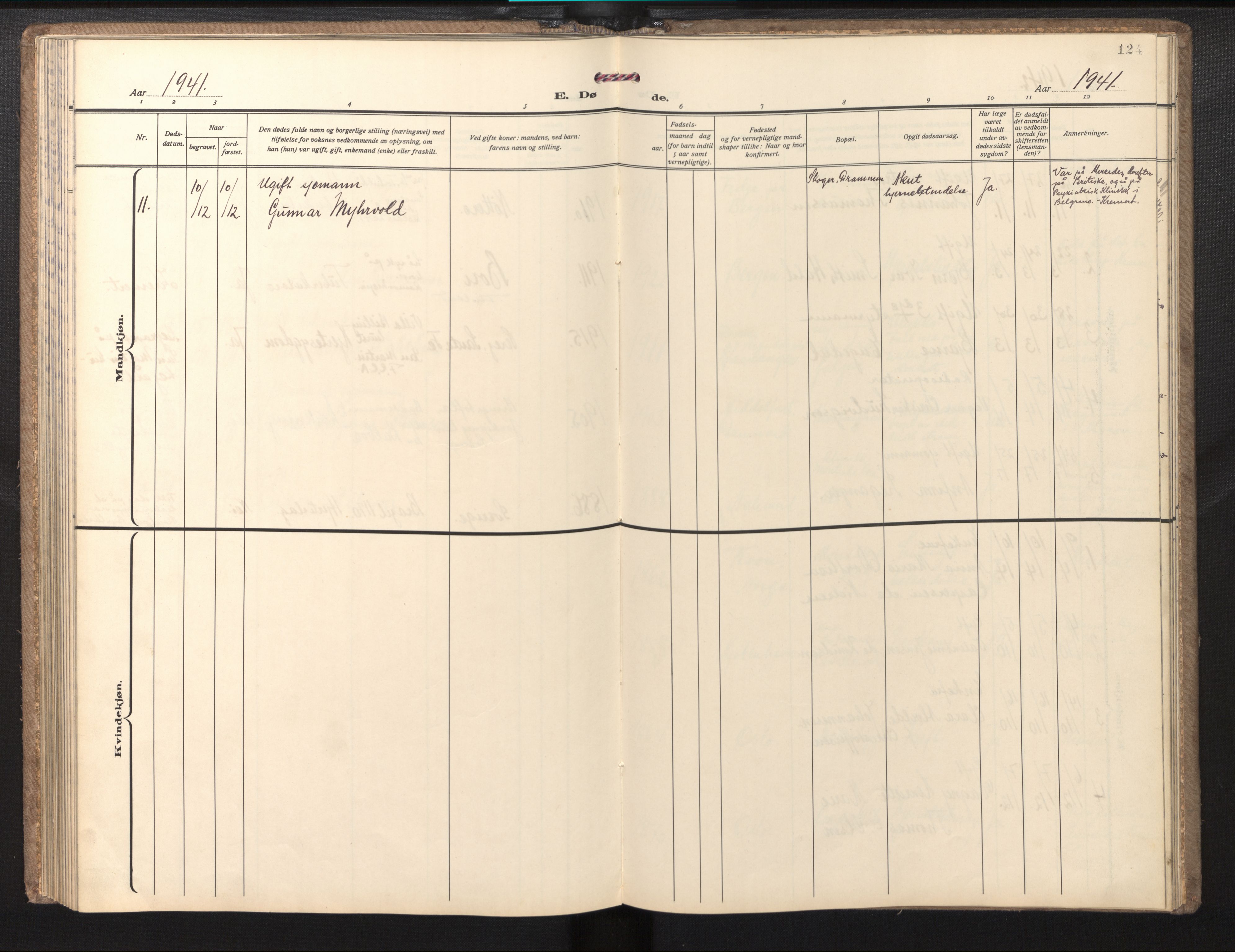 Den norske sjømannsmisjon i utlandet/Syd-Amerika (Buenos Aires m.fl.), SAB/SAB/PA-0118/H/Ha/L0004: Ministerialbok nr. A 4, 1938-1978, s. 123b-124a