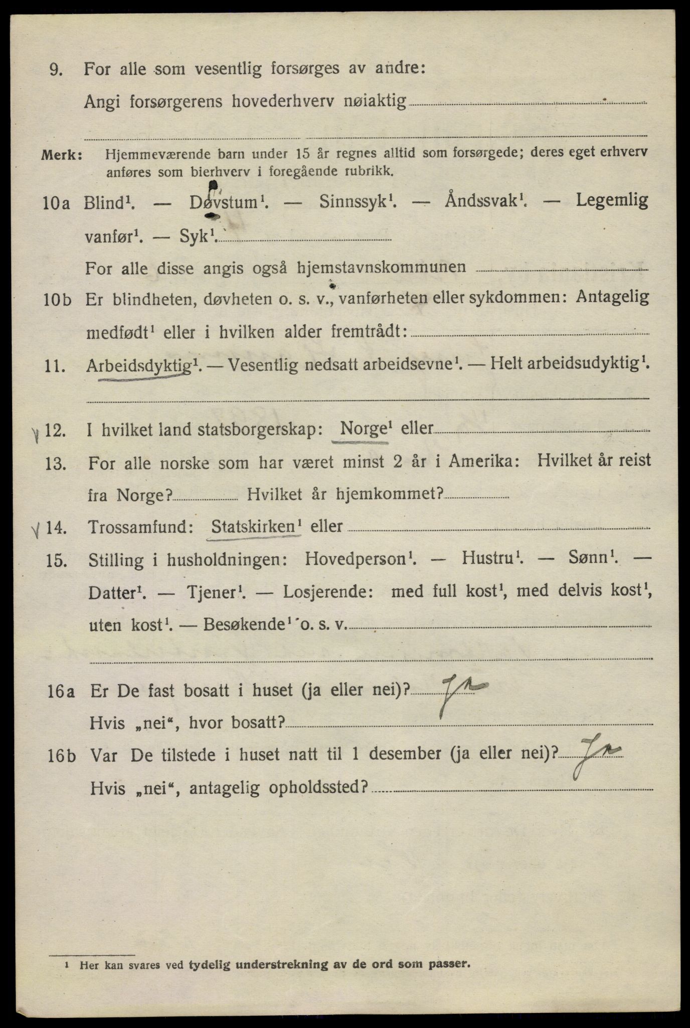 SAO, Folketelling 1920 for 0301 Kristiania kjøpstad, 1920, s. 155974