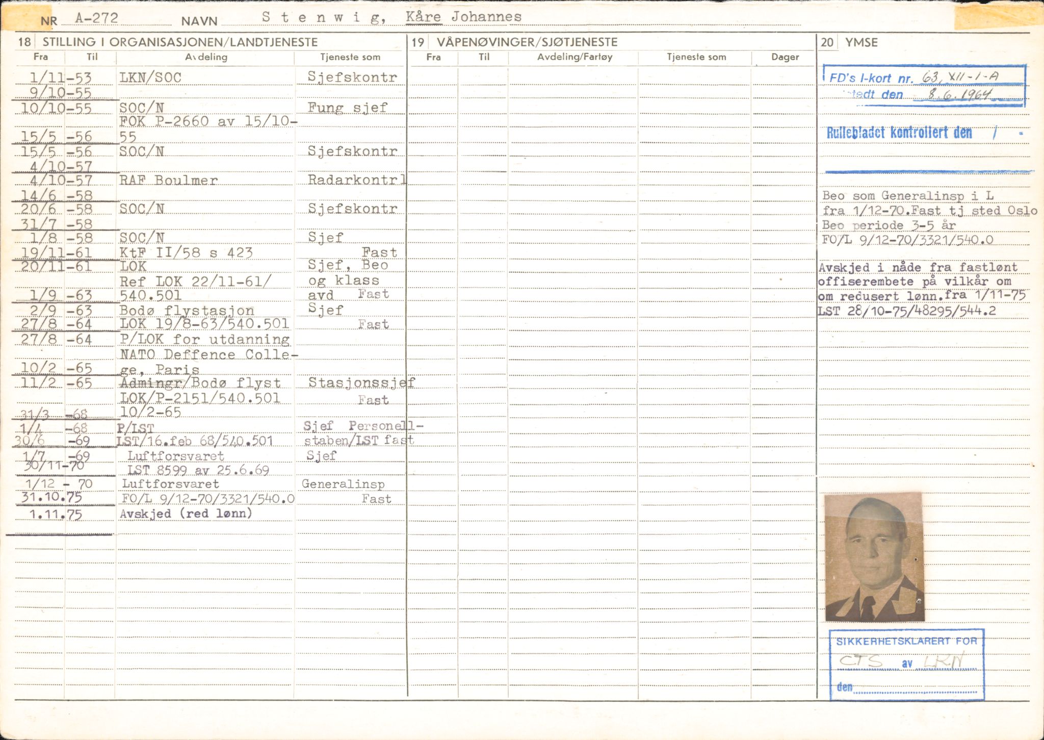 Forsvaret, Forsvarets overkommando/Luftforsvarsstaben, AV/RA-RAFA-4079/P/Pa/L0048: Personellpapirer, 1916, s. 4